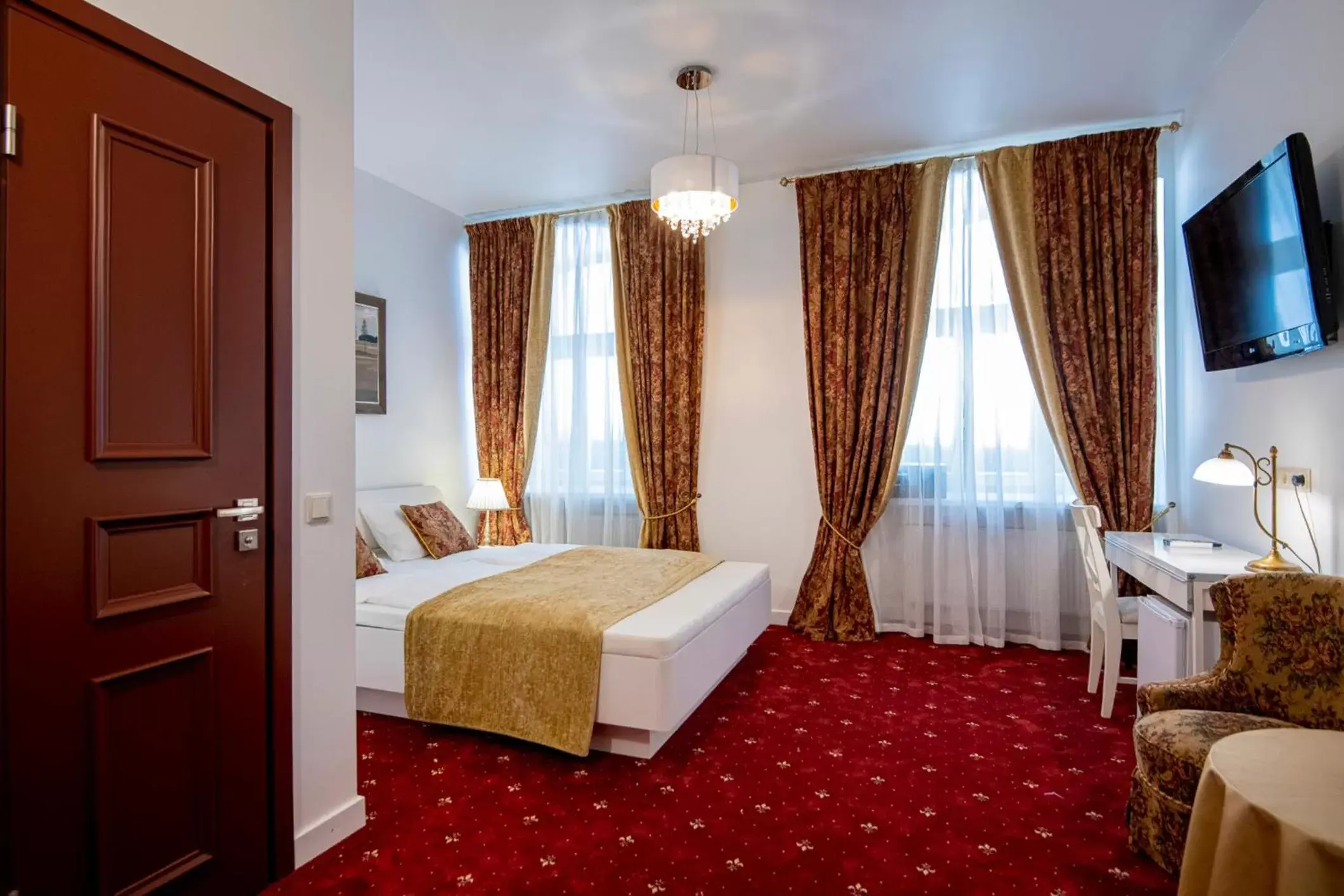 Bedroom, Bed in Hotel Gutenbergs