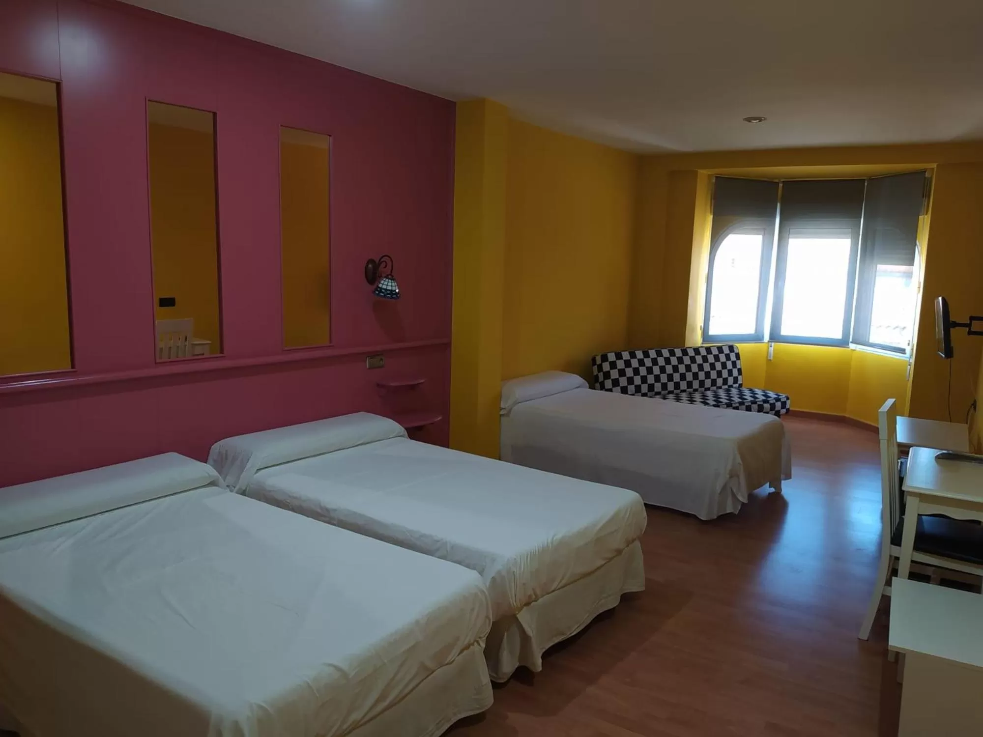 Bedroom, Bed in Hotel Aro'S