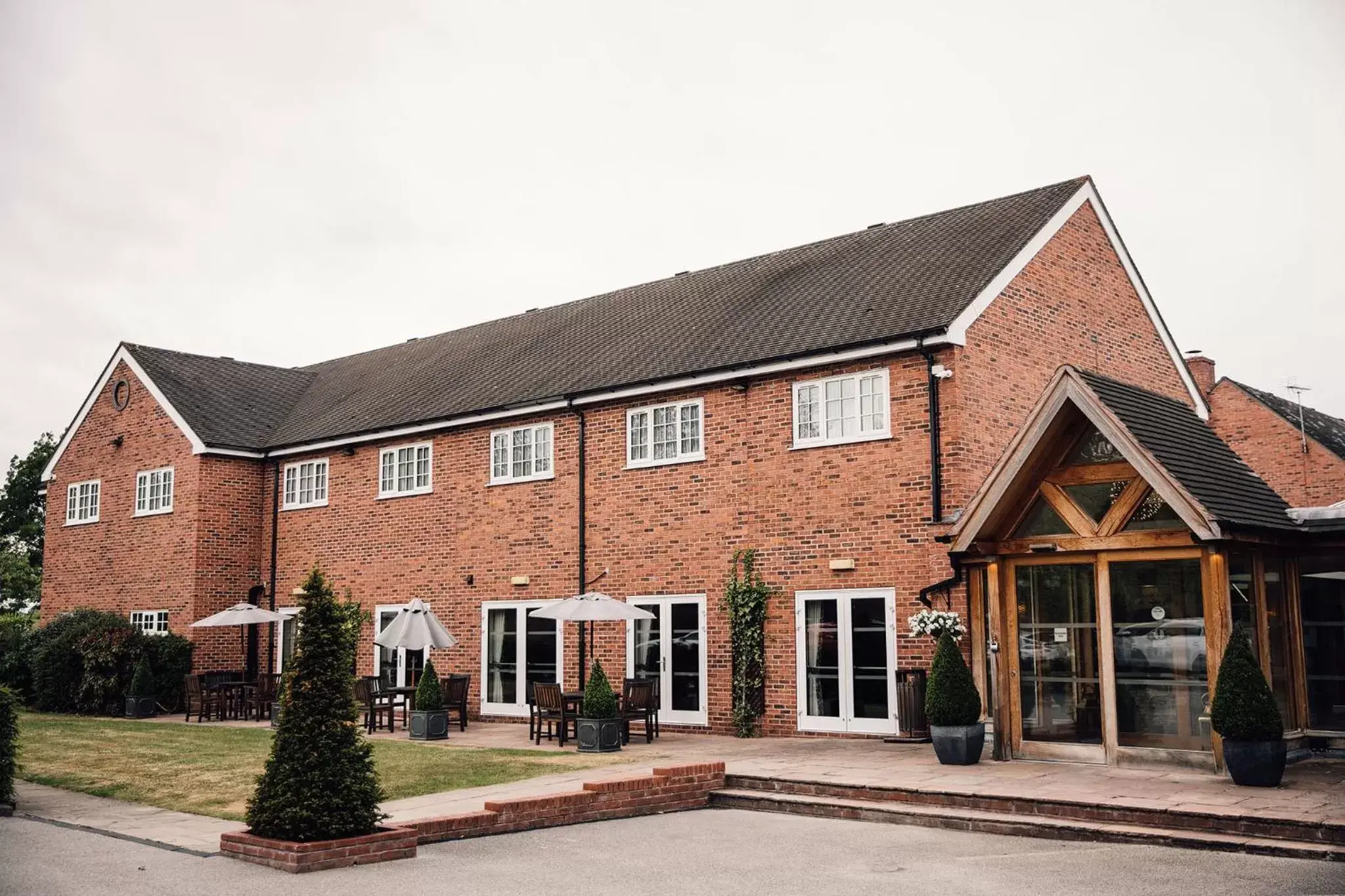 Facade/entrance, Property Building in Manor House Hotel & Spa, Alsager