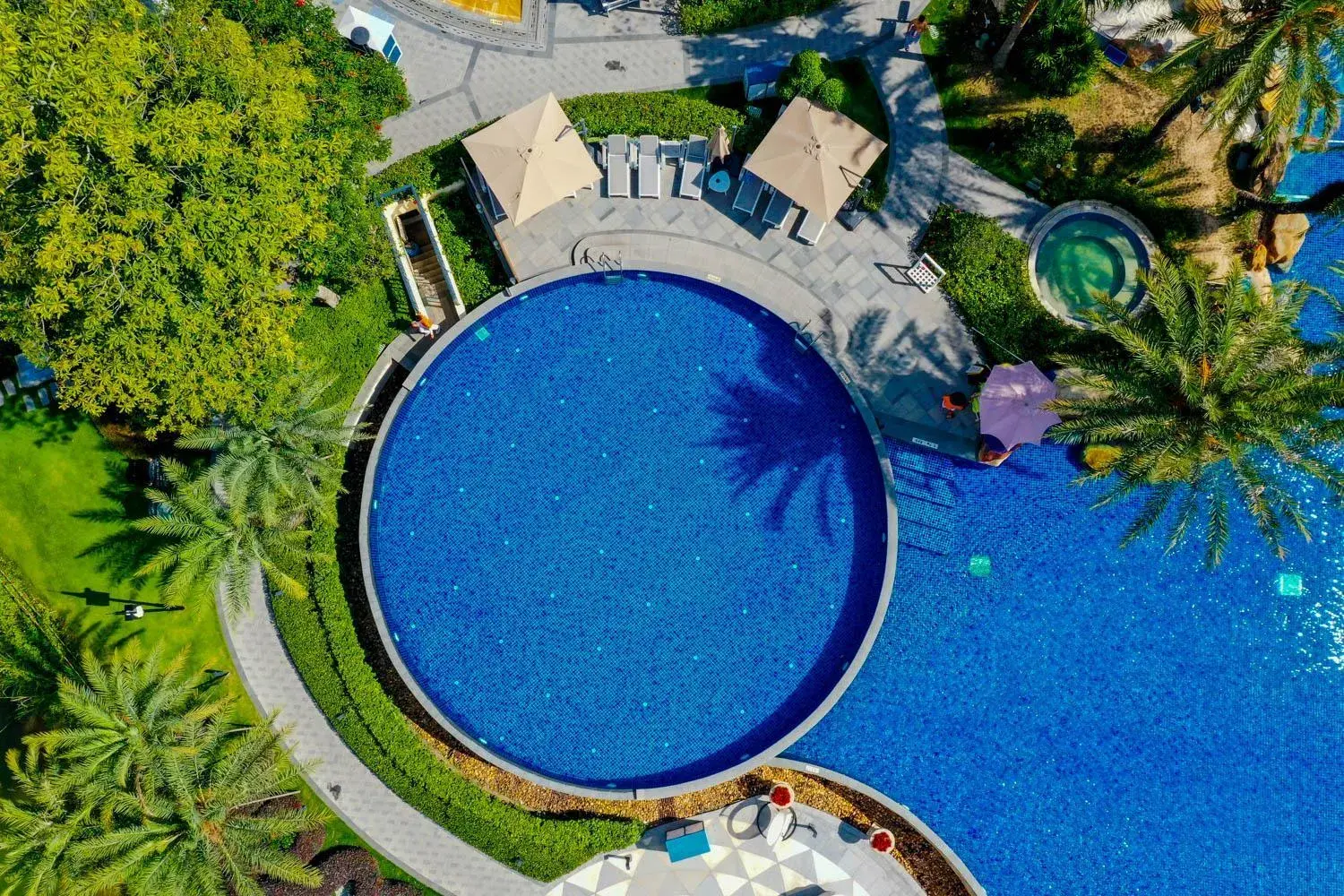 Pool View in Goodview Hotel Sangem Tangxia