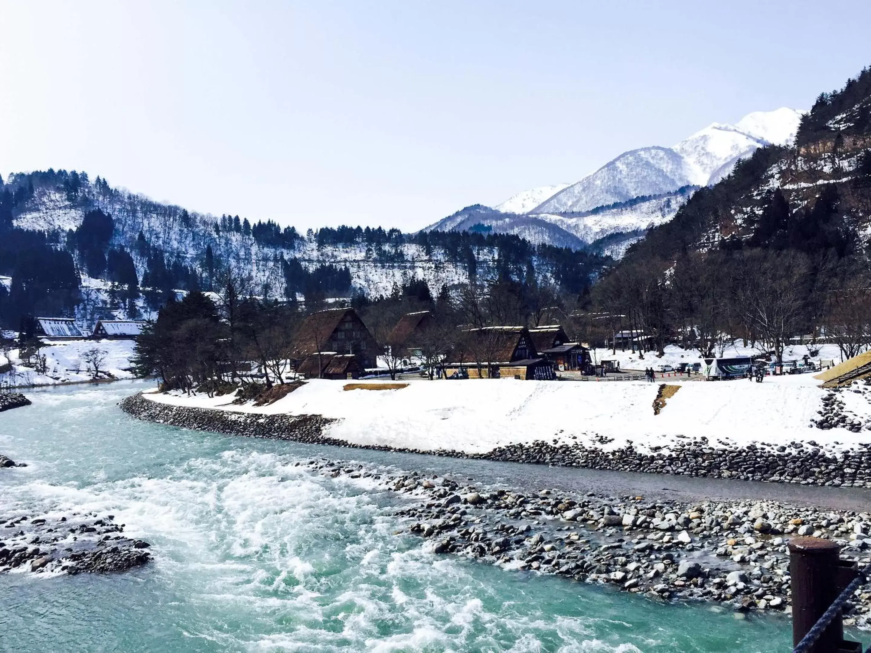 Nearby landmark, Winter in eph TAKAYAMA