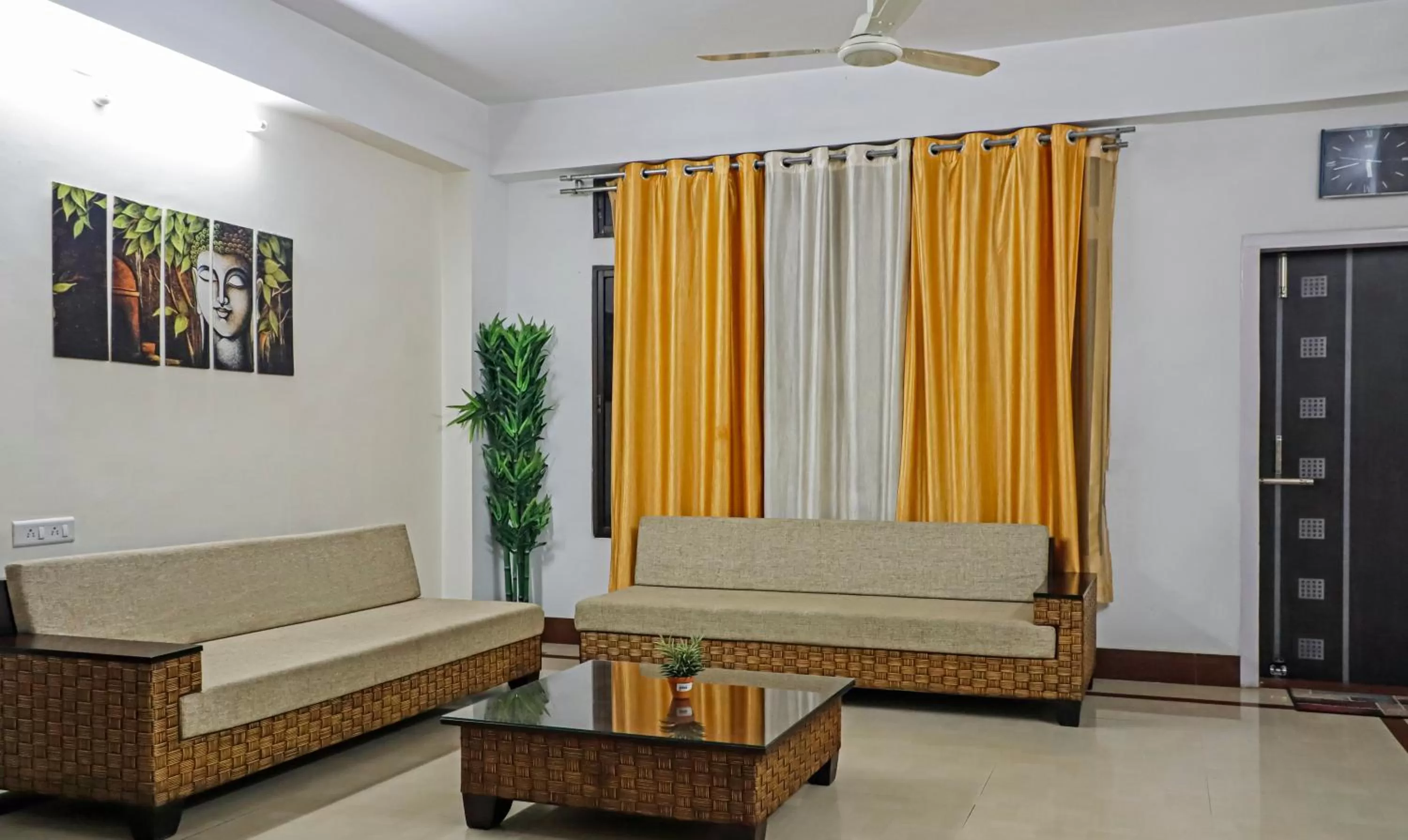Seating area in Treebo Umal Homestay Ganeshguri