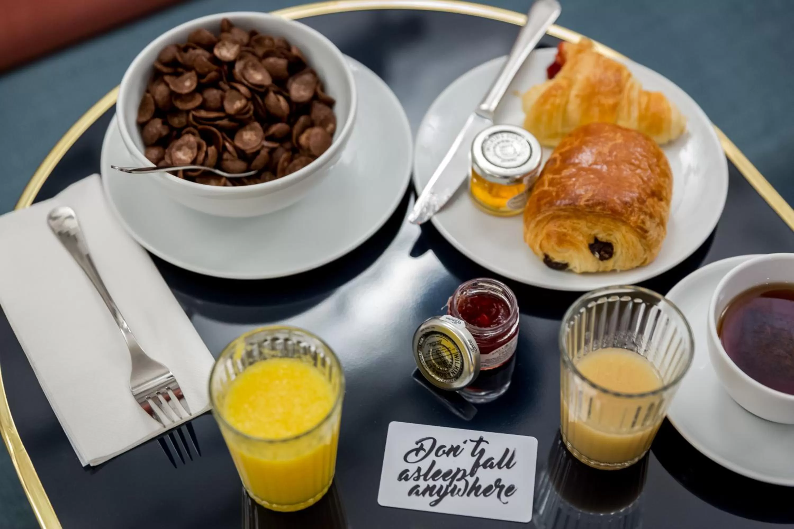 Food and drinks in Hotel Bridget