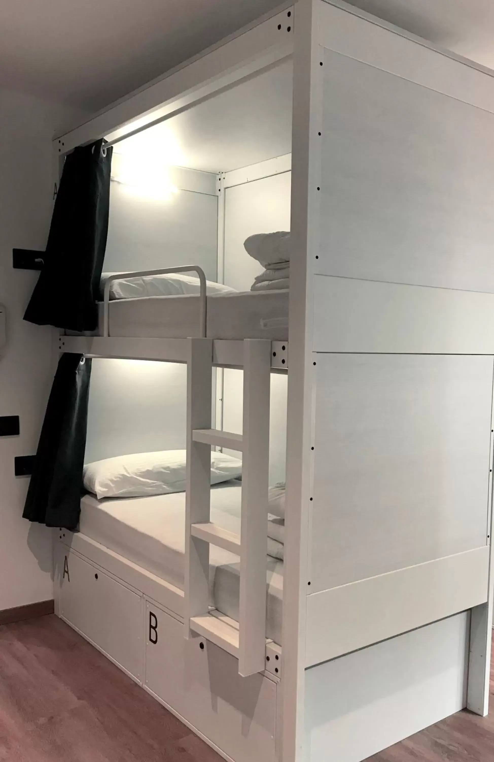 bunk bed in Airhostel Barcelona Airport 24h