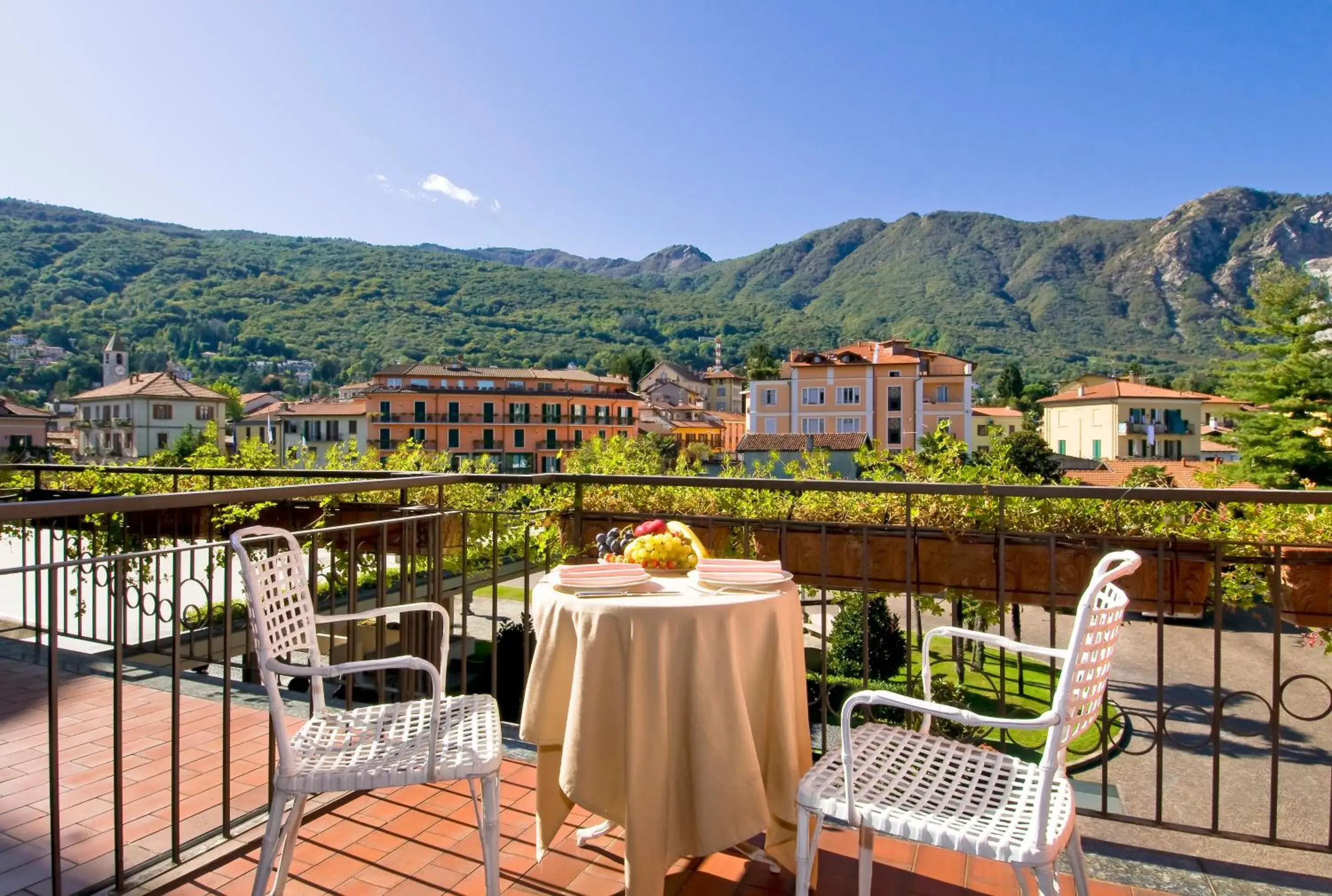 Balcony/Terrace, Mountain View in Grand Hotel Dino