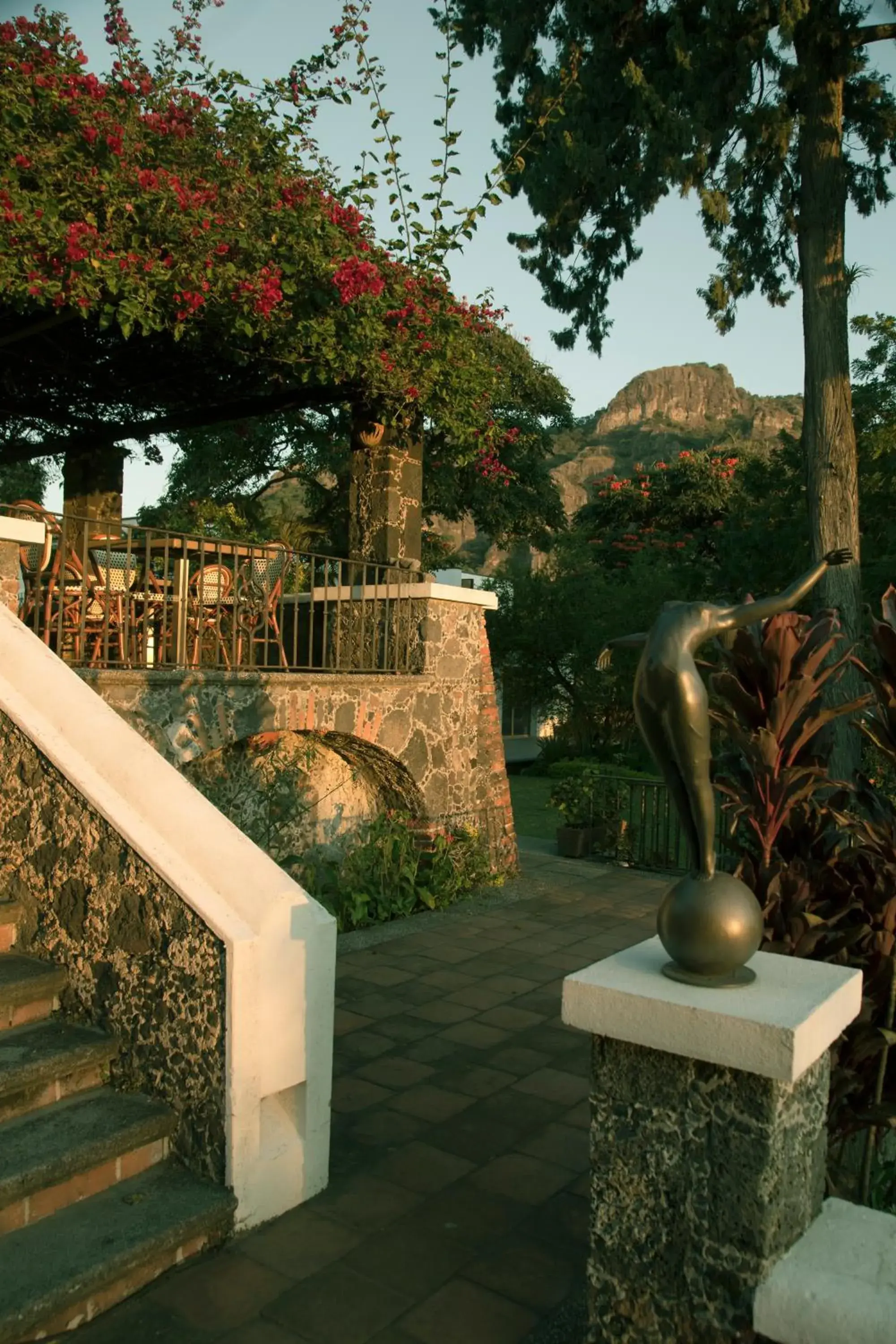 Natural landscape in Posada del Tepozteco