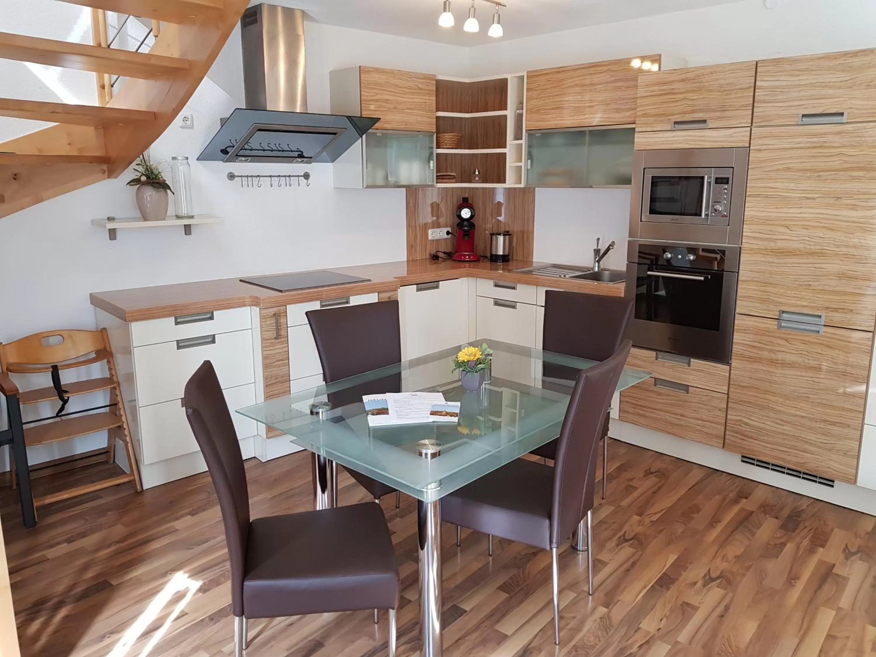 Kitchen or kitchenette in Gasthof Zur Seku