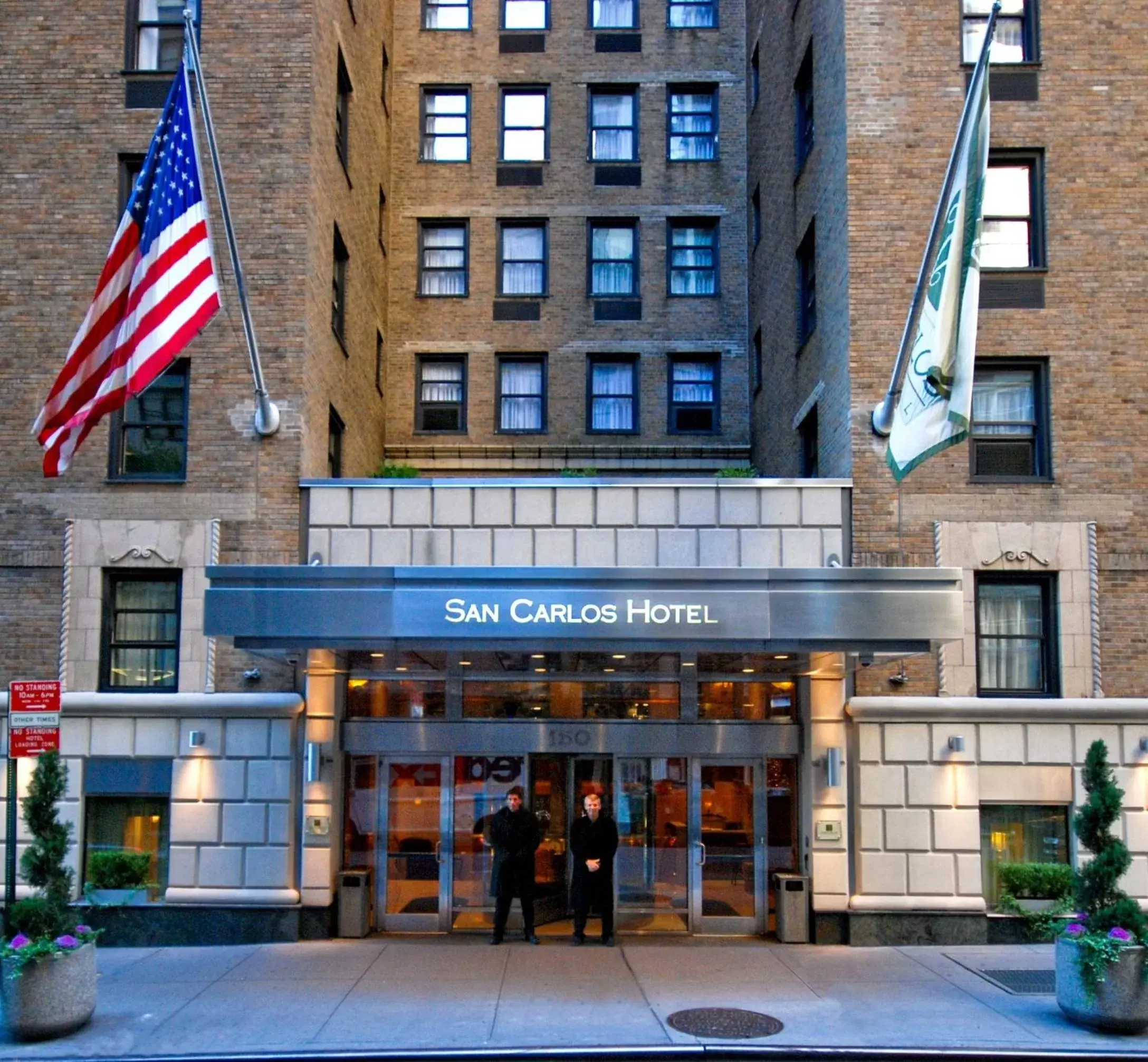 Facade/entrance, Property Building in San Carlos Hotel New York