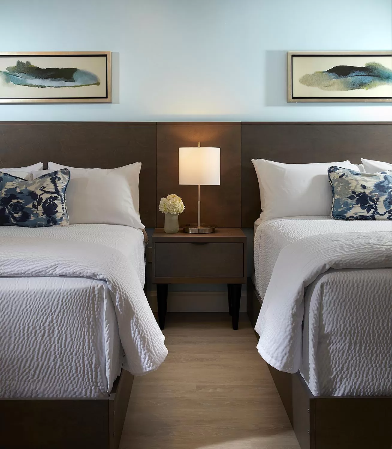 Bed in The Pointe Hotel