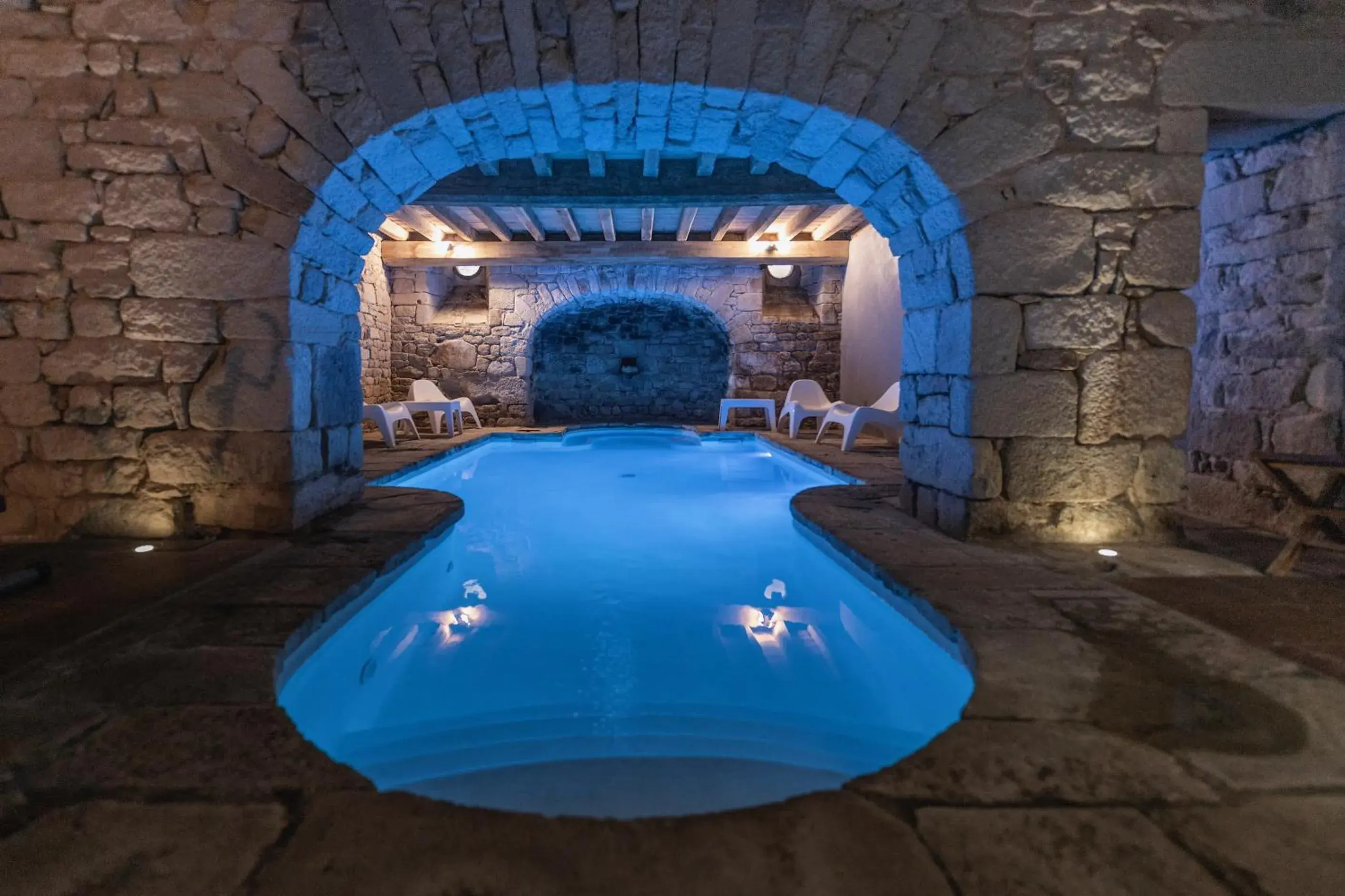 Sauna in Manoir des Indes, The Originals Relais (Relais du Silence)