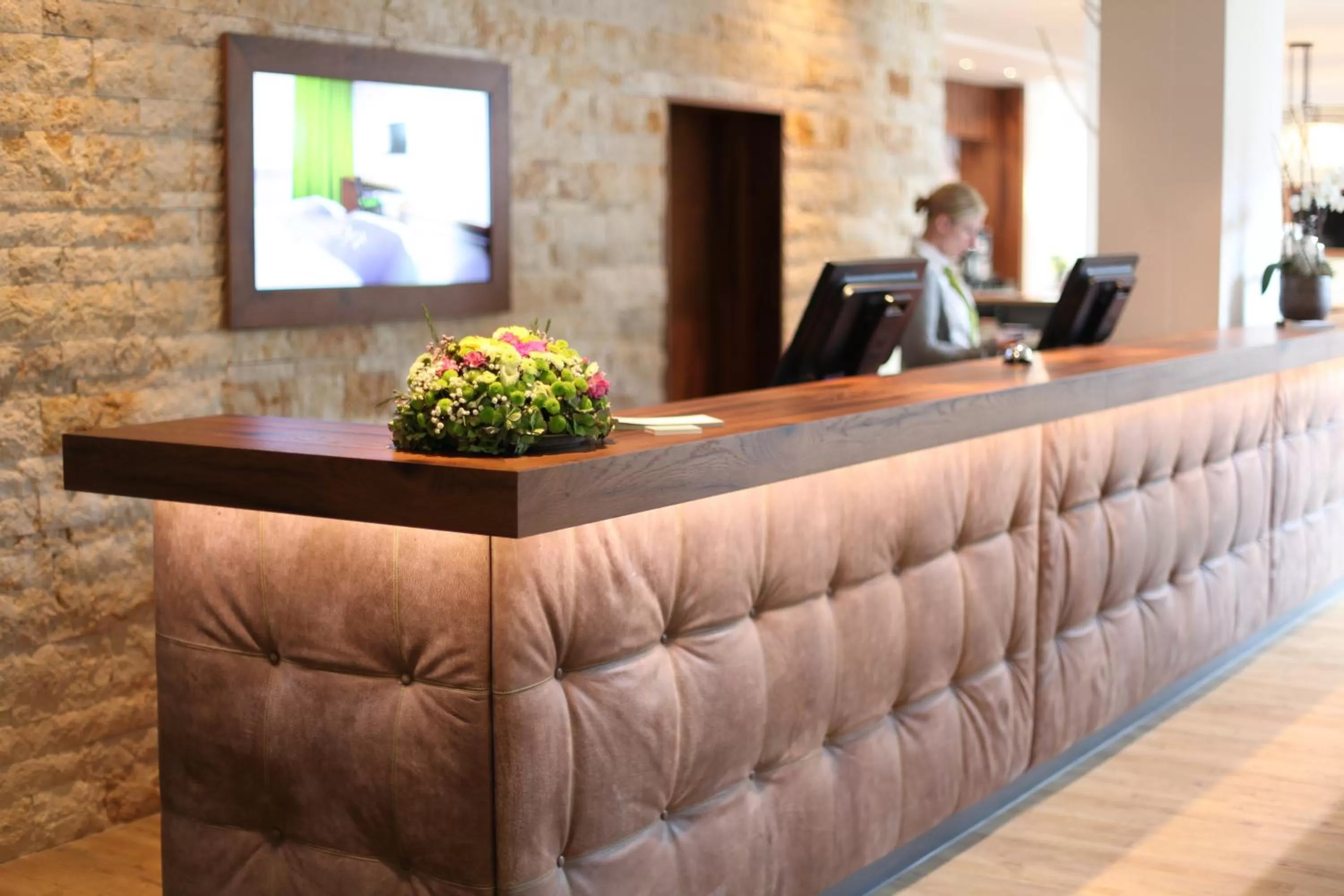 Lobby or reception in RiKu HOTEL Neu-Ulm