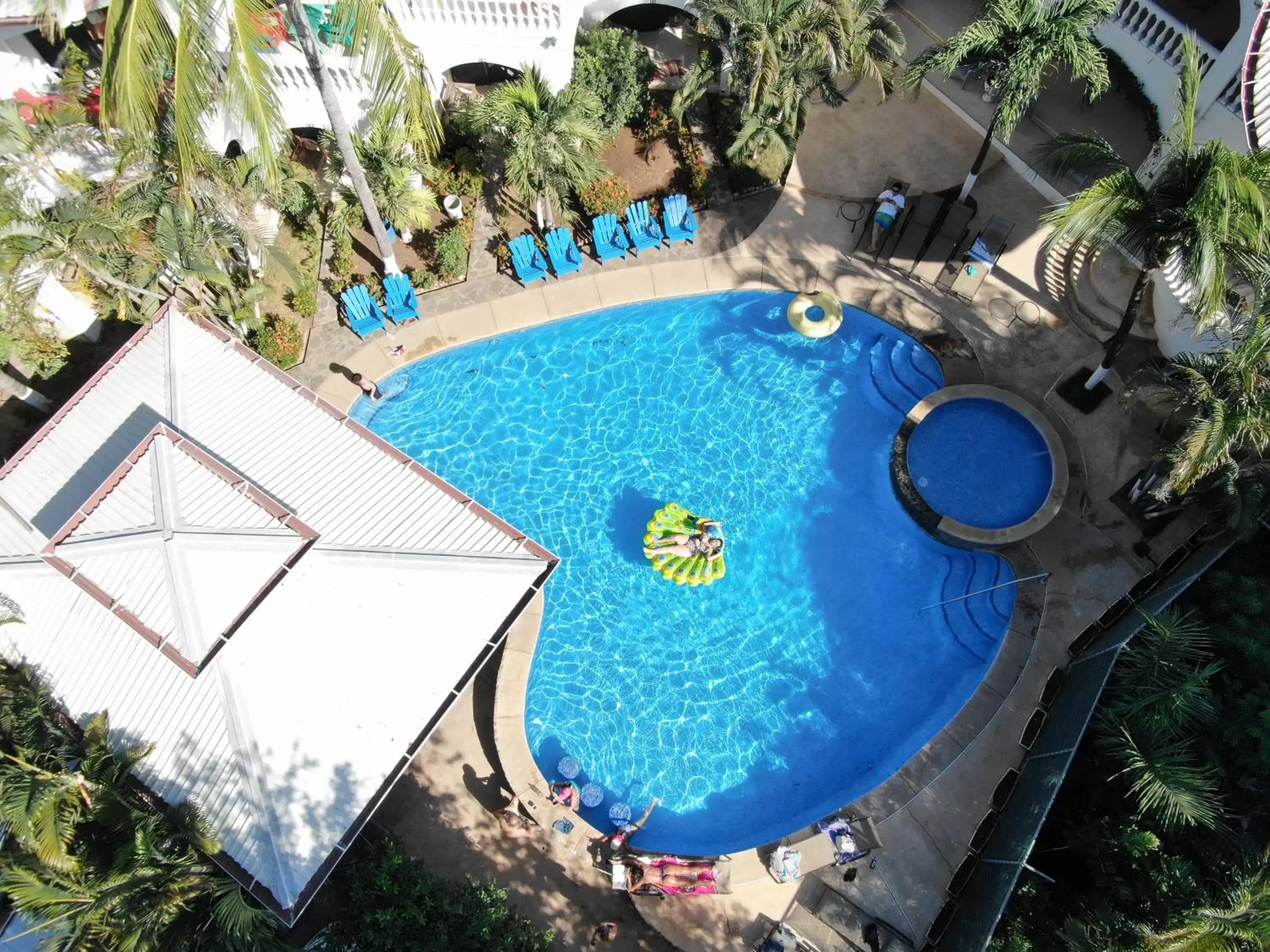 Bird's eye view, Pool View in Hotel Mar Rey