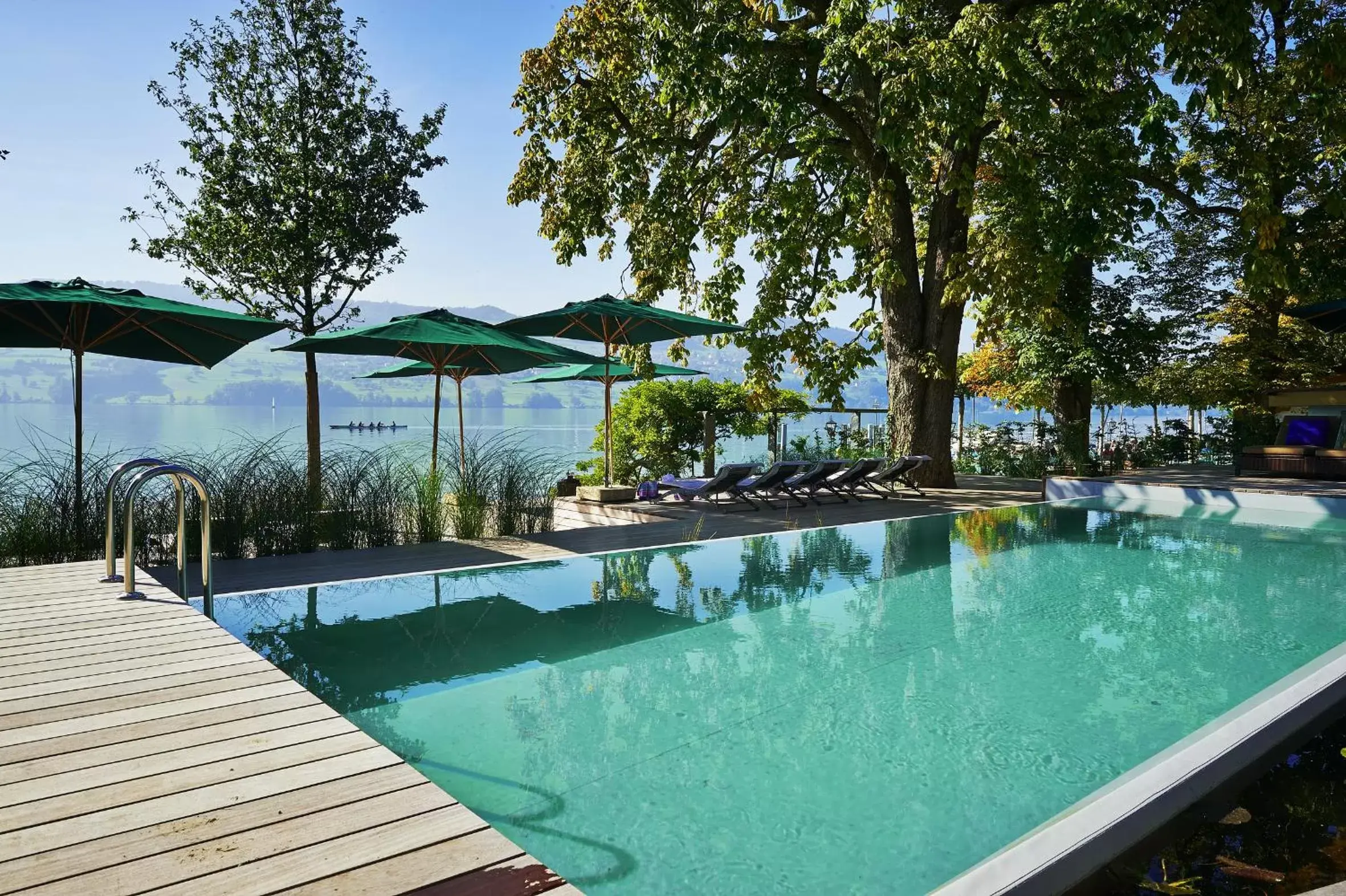 Swimming pool in Seerose Resort & Spa Swimming pool in Seerose Resort & Spa