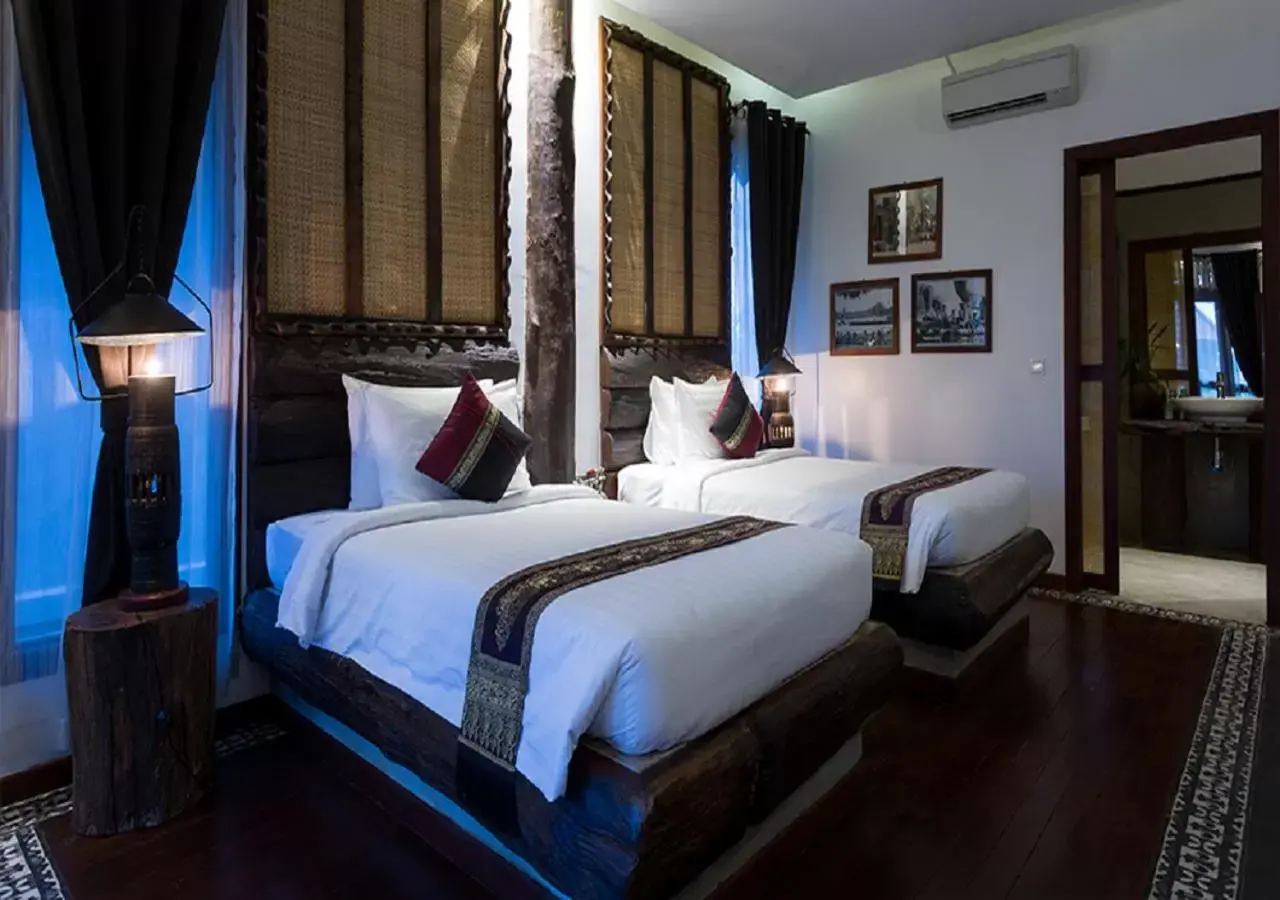 Bedroom, Bed in Java Wooden Villa & Residence