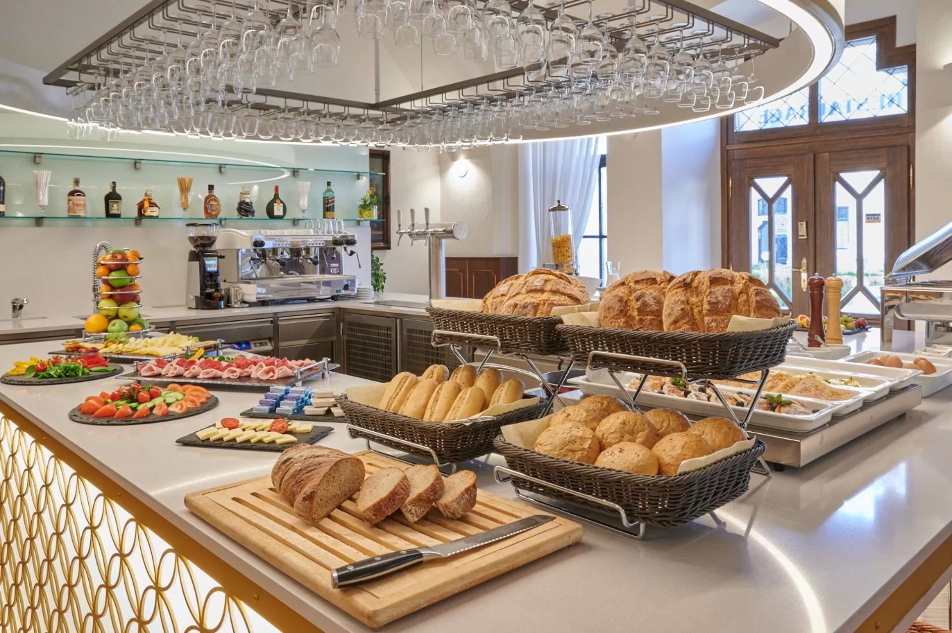 Breakfast in Hotel Štekl