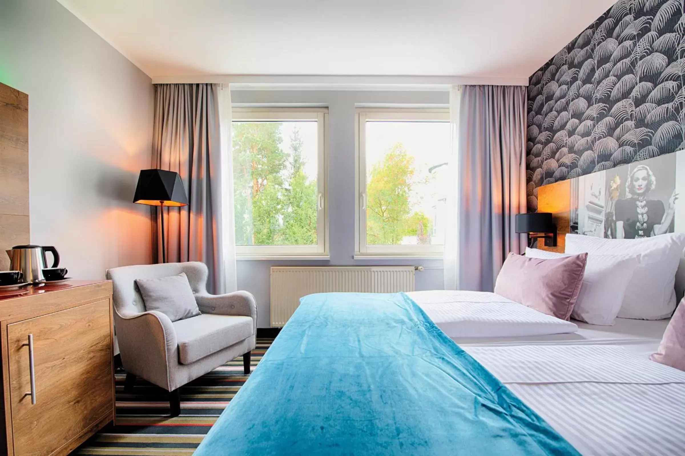 Bedroom in Leonardo Boutique Hotel Berlin City South