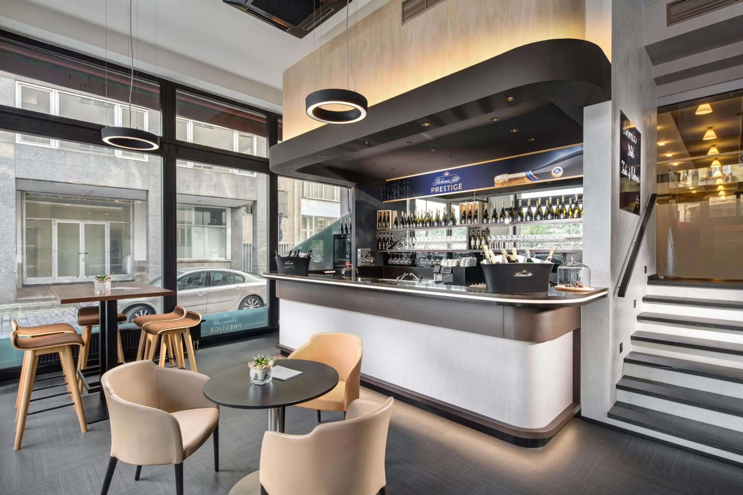 Lounge or bar in Clarion Hotel Prague Old Town