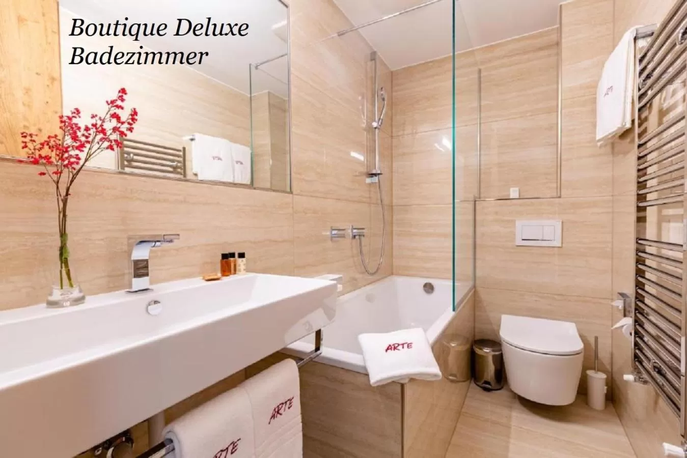 Bathroom in Hotel Arte