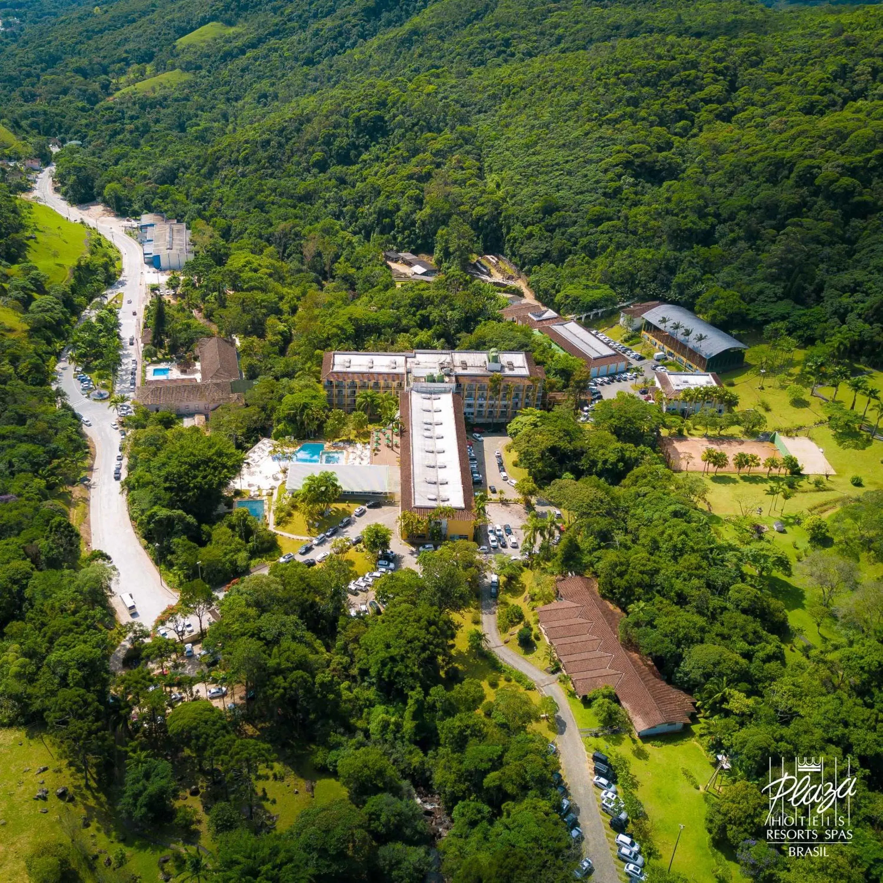 Property building, Bird's-eye View in Plaza Caldas da Imperatriz Resort & Spa