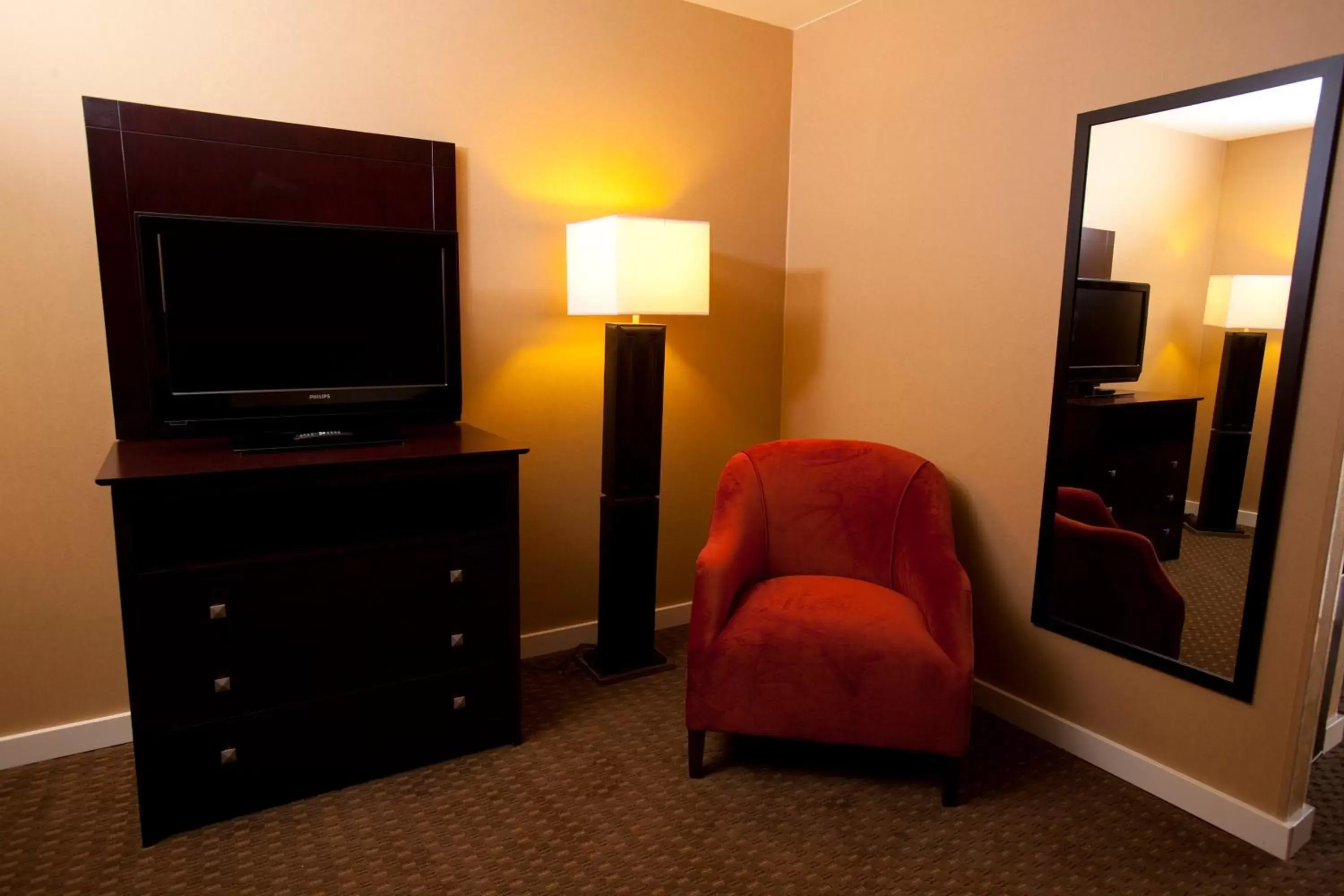 TV and multimedia, TV/Entertainment Center in Celilo Inn