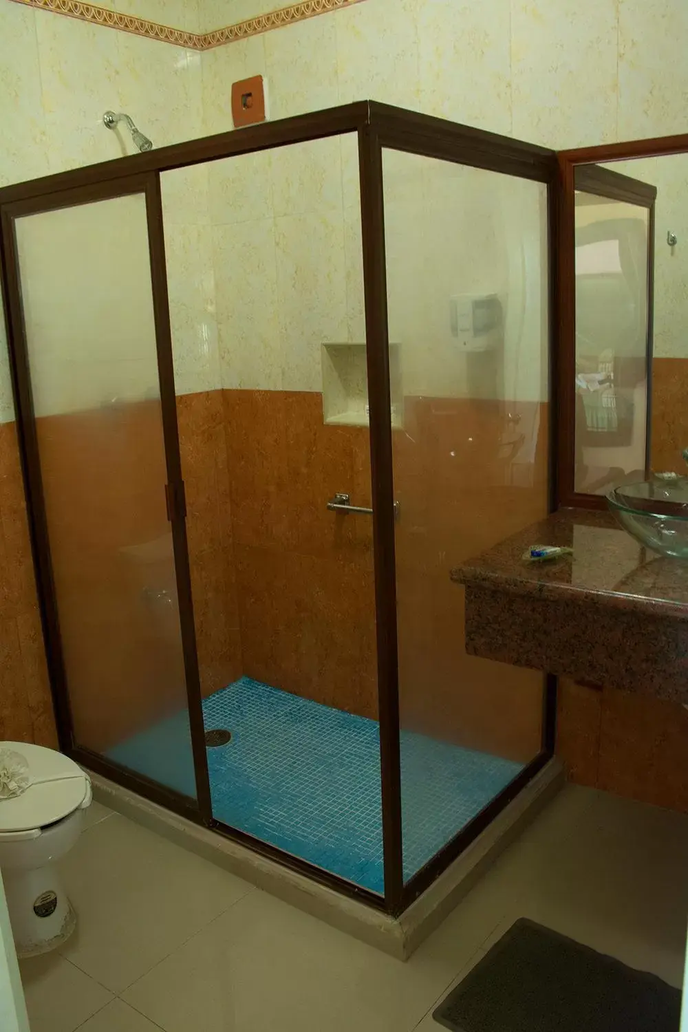 Shower, Bathroom in Hotel Isleño