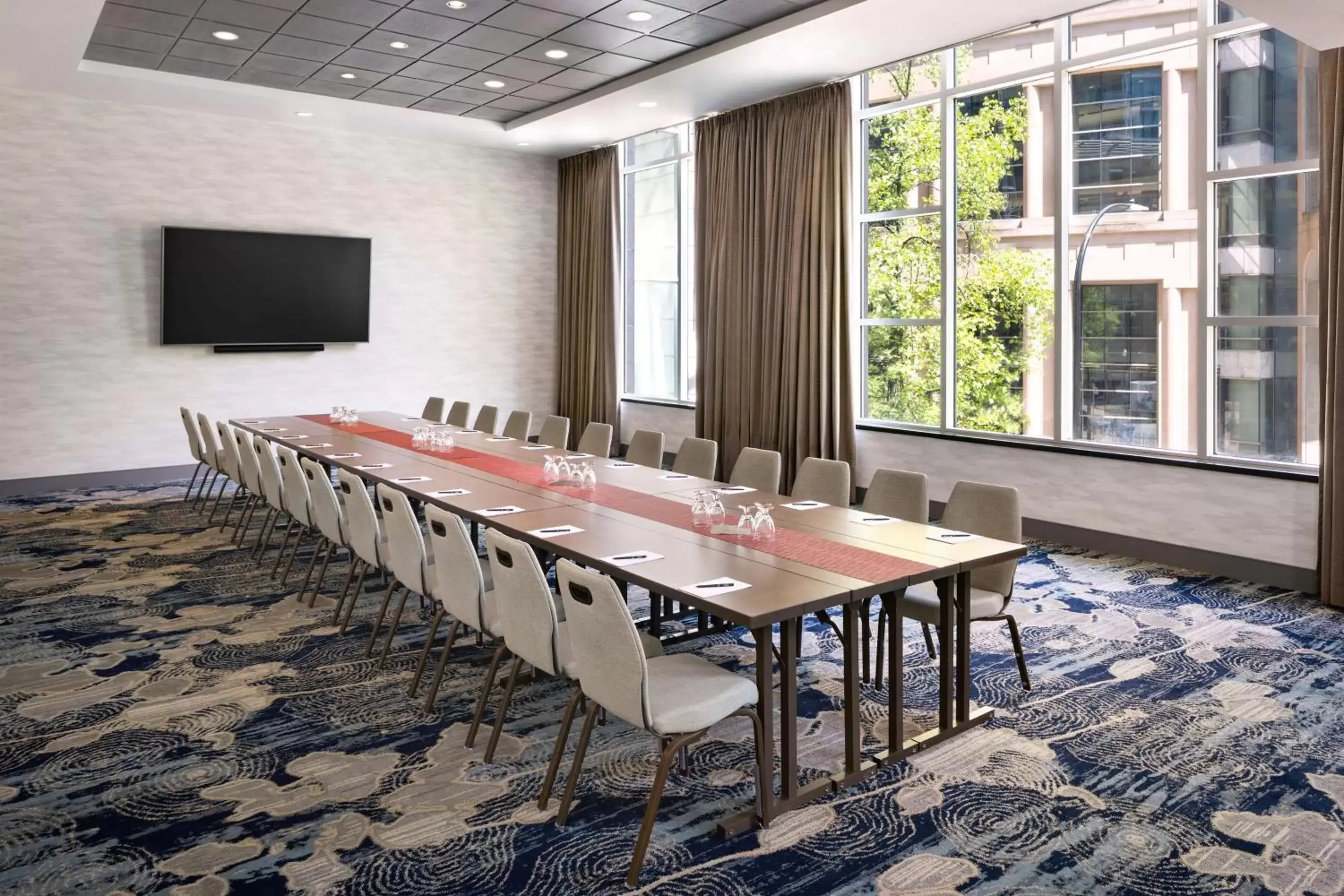 Meeting/conference room in Hilton Vancouver Downtown, BC, Canada