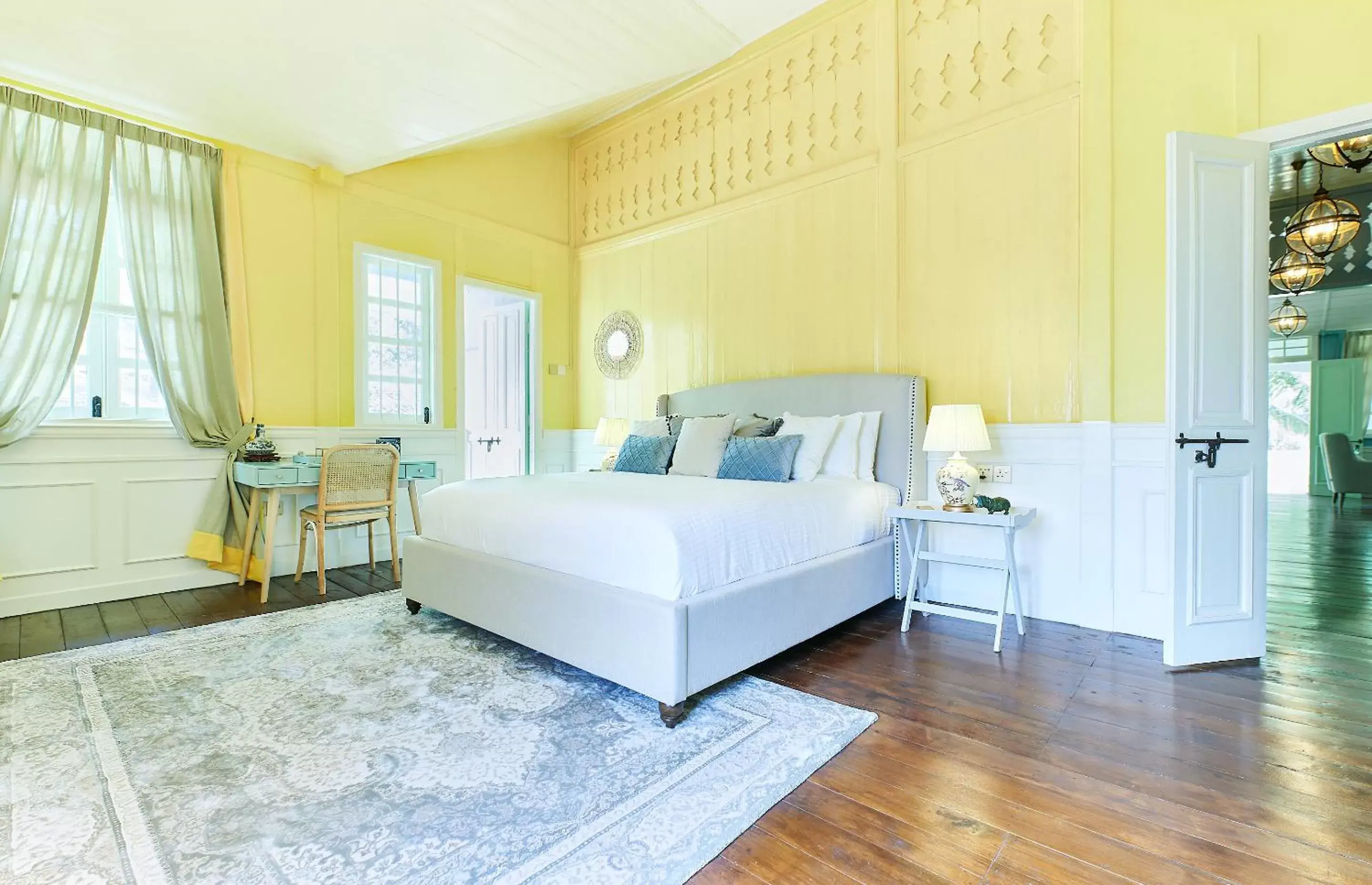 Bedroom, Bed in Temple Tree Resort