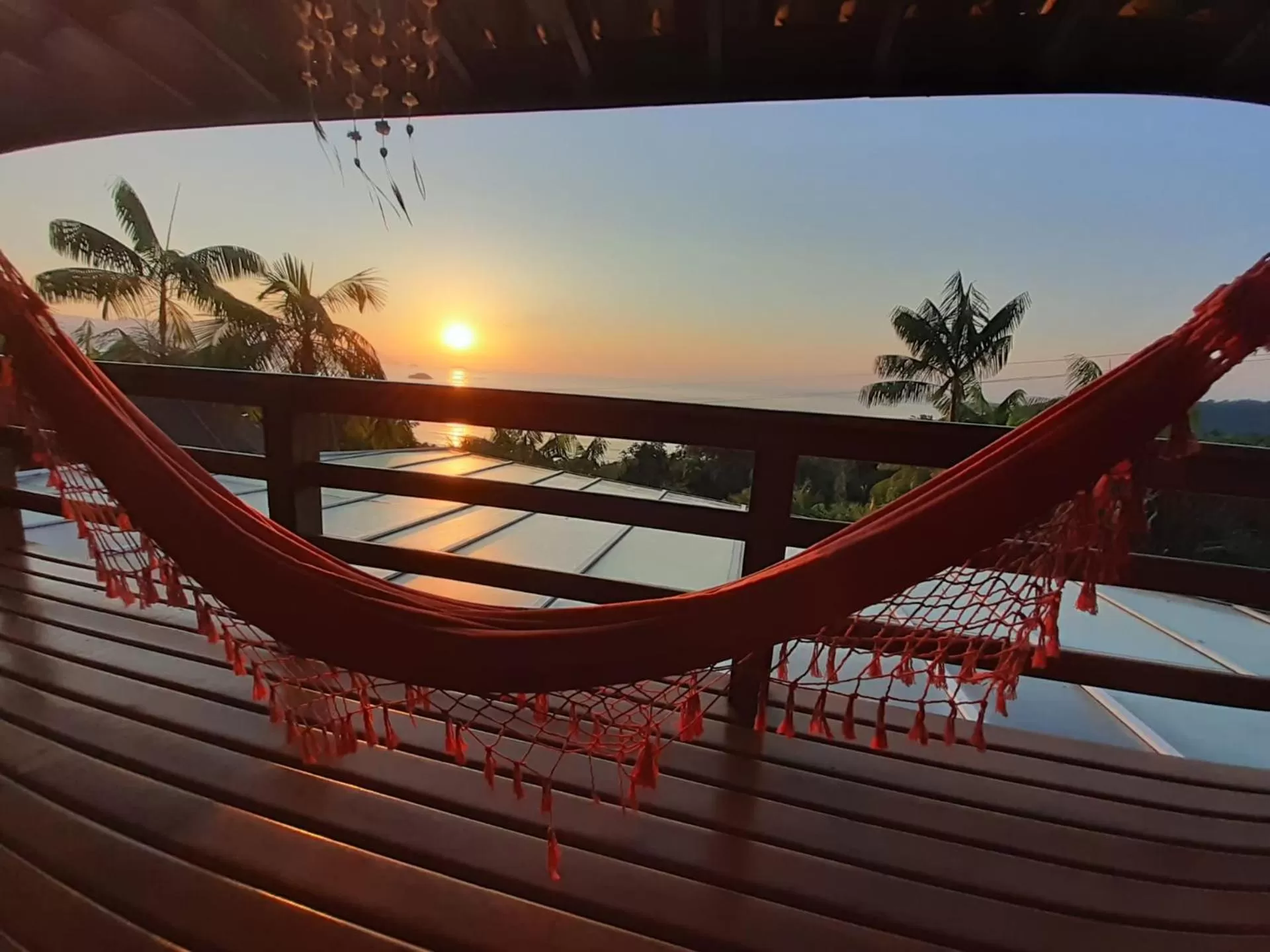 Patio in Pousada Recanto de Paraty
