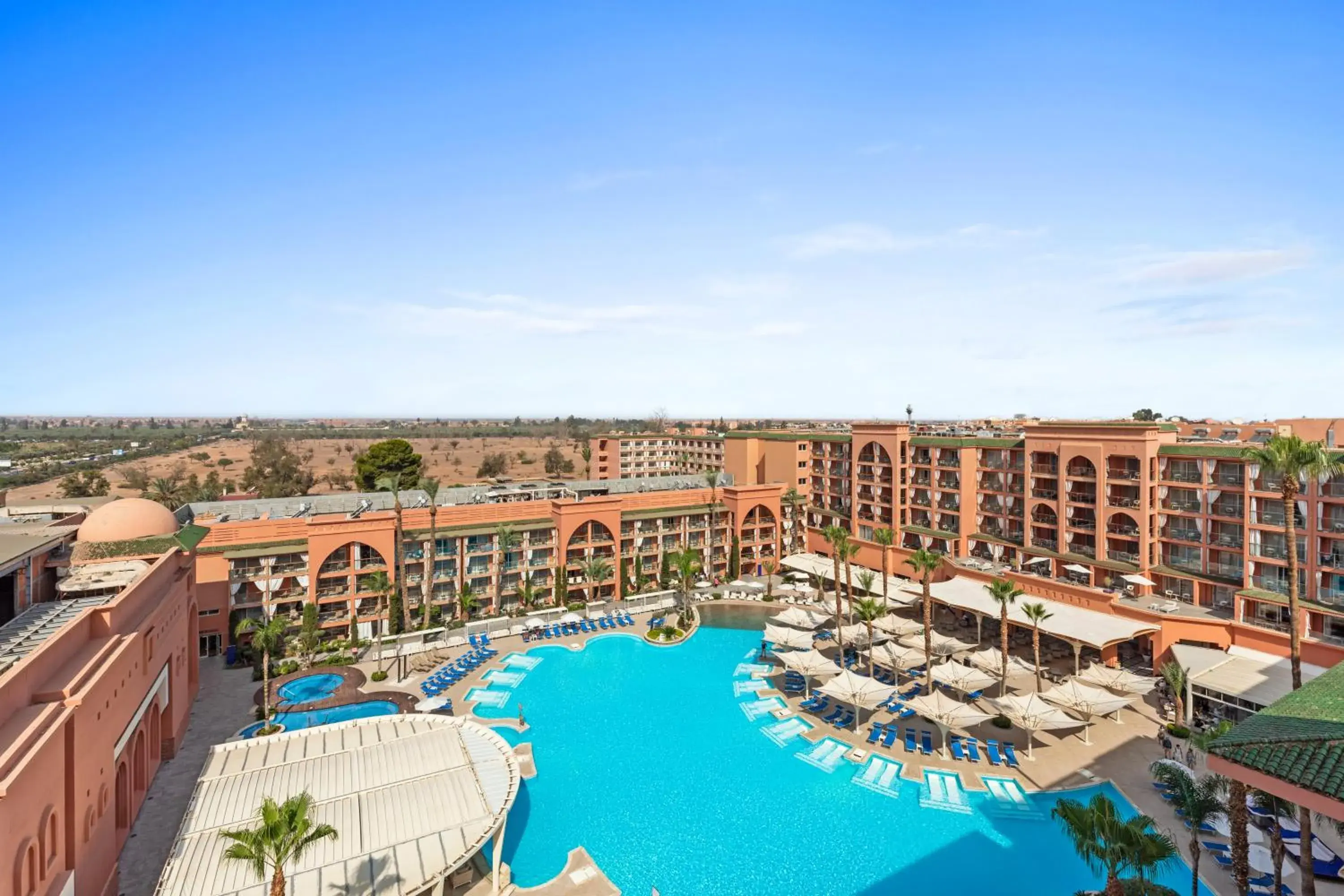 Day, Pool View in Savoy Le Grand Hotel Marrakech