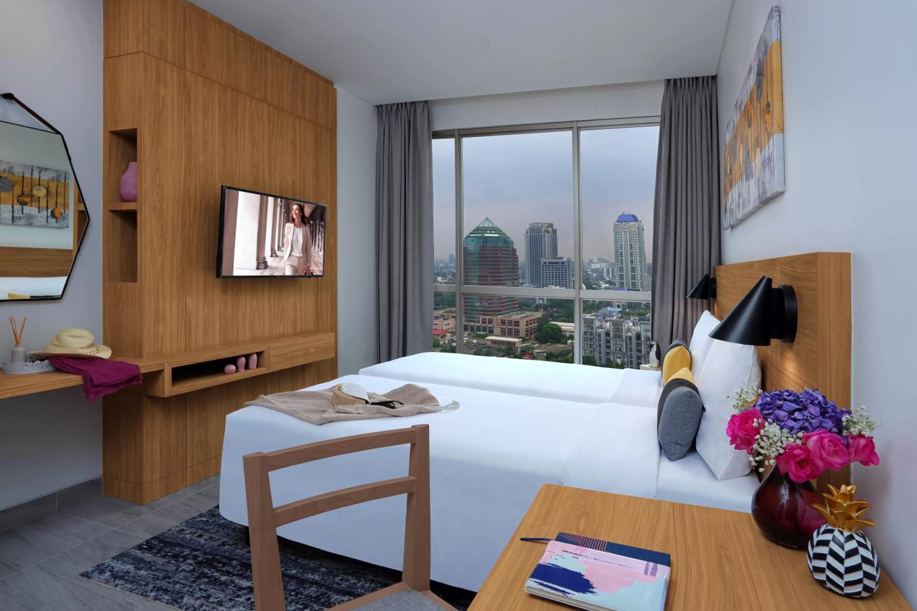 Bed in Citadines Sudirman Jakarta