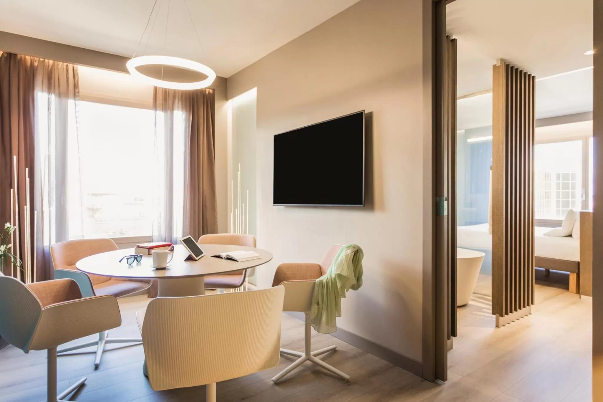 Living room in Novotel Campo De Las Naciones