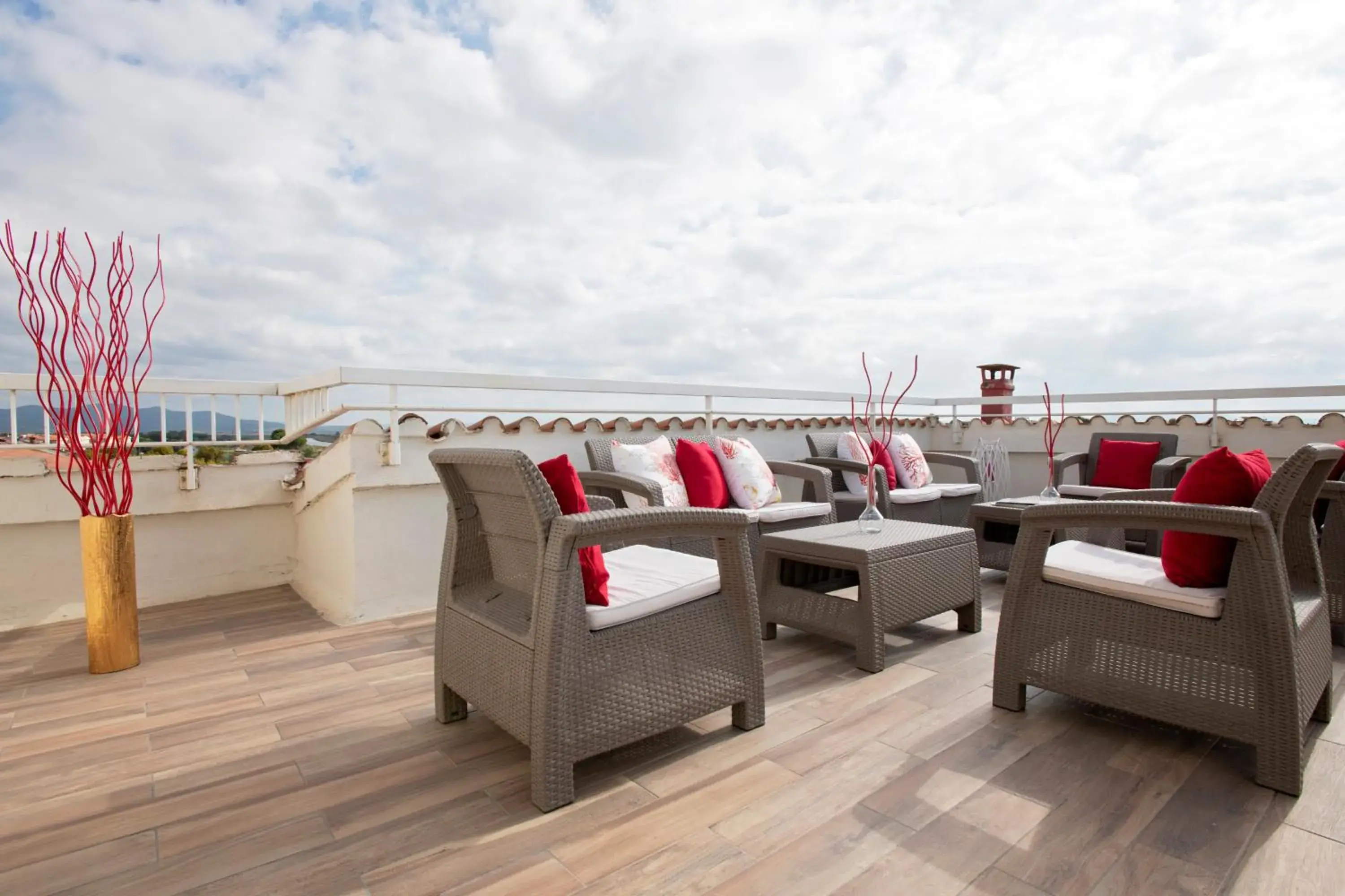 Patio, Balcony/Terrace in Hotel L'Approdo