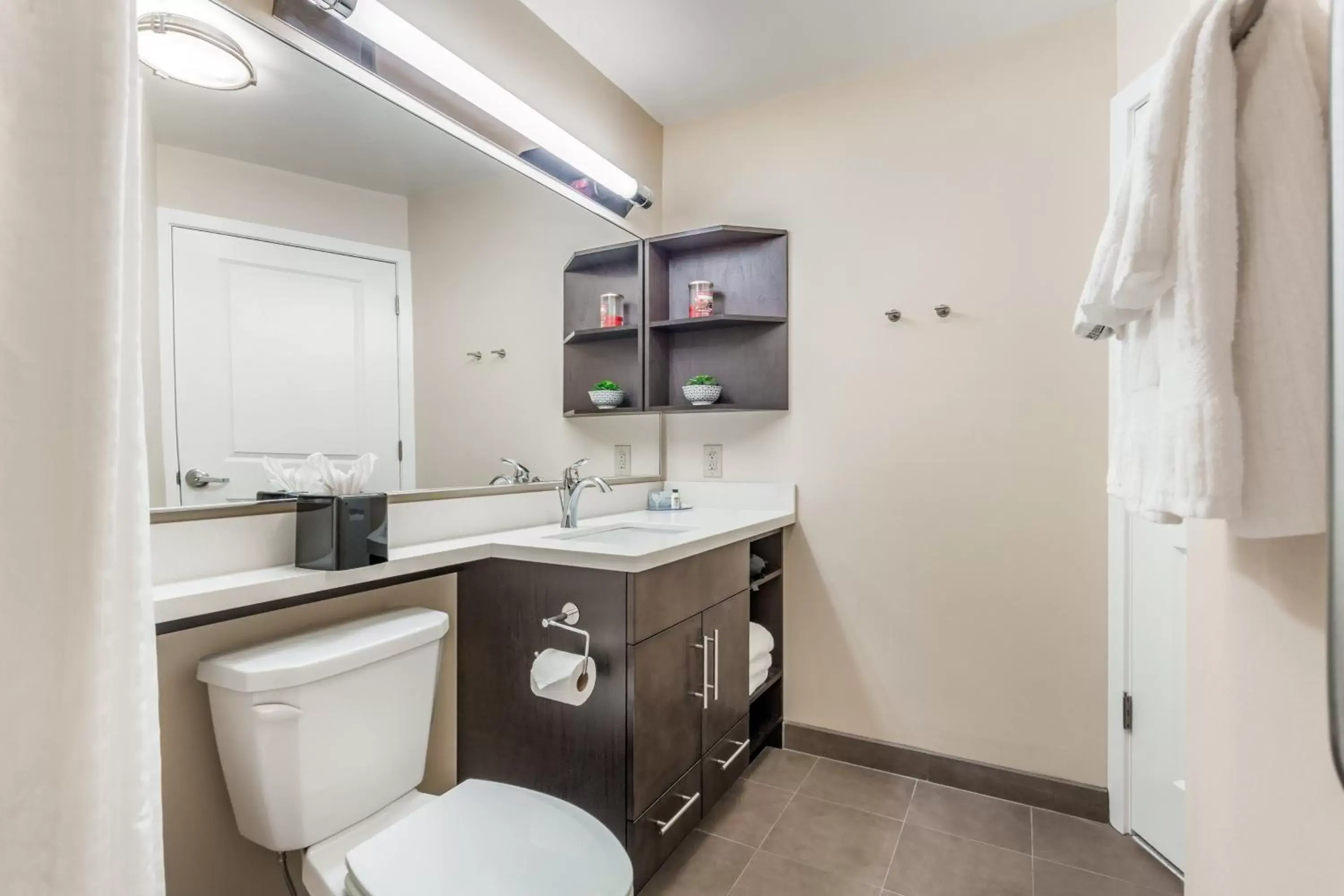 Bathroom in Candlewood Suites Bensalem - Philadelphia Area, an IHG Hotel