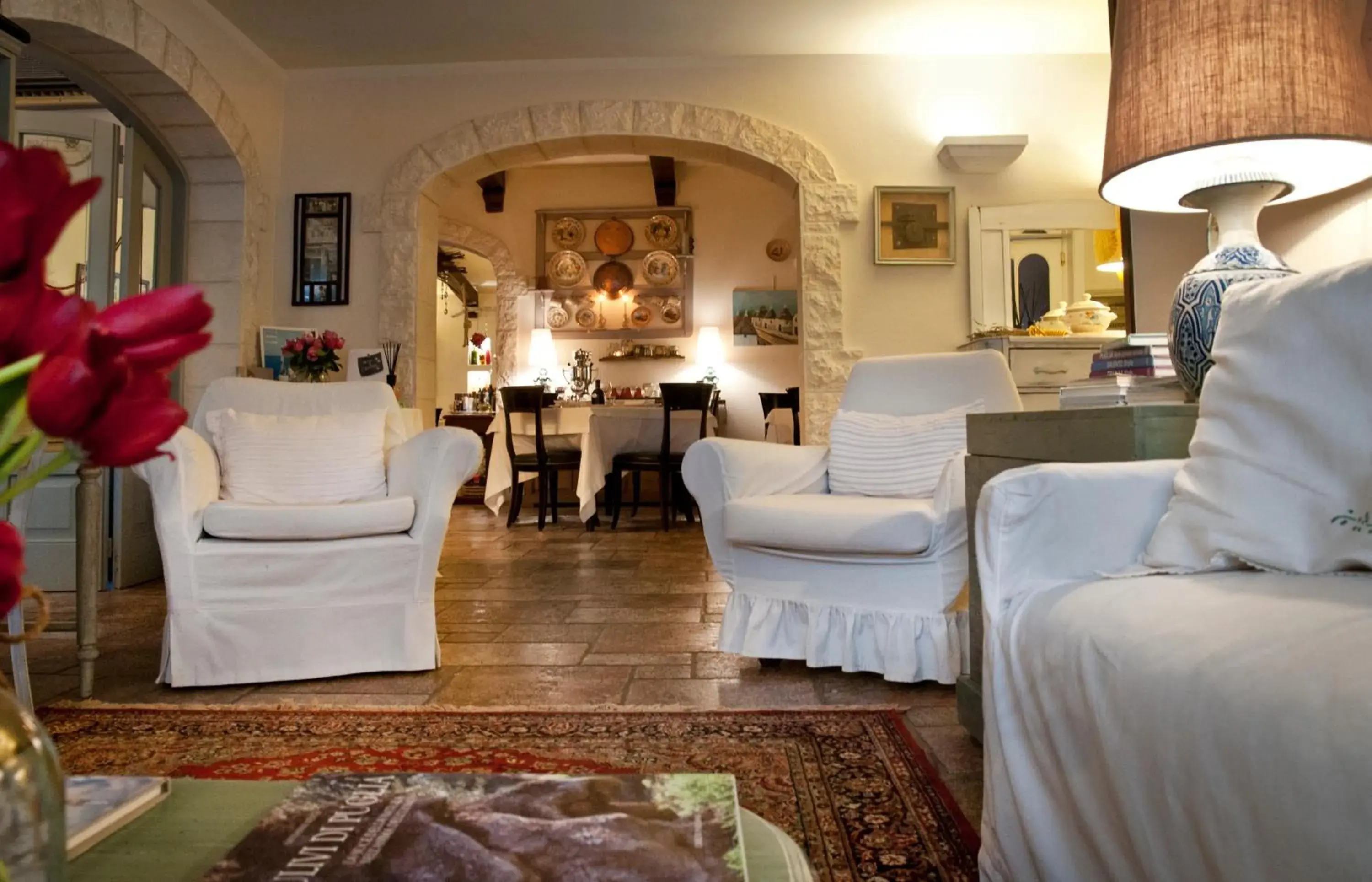 Communal lounge/ TV room, Seating Area in Masseria Salinola