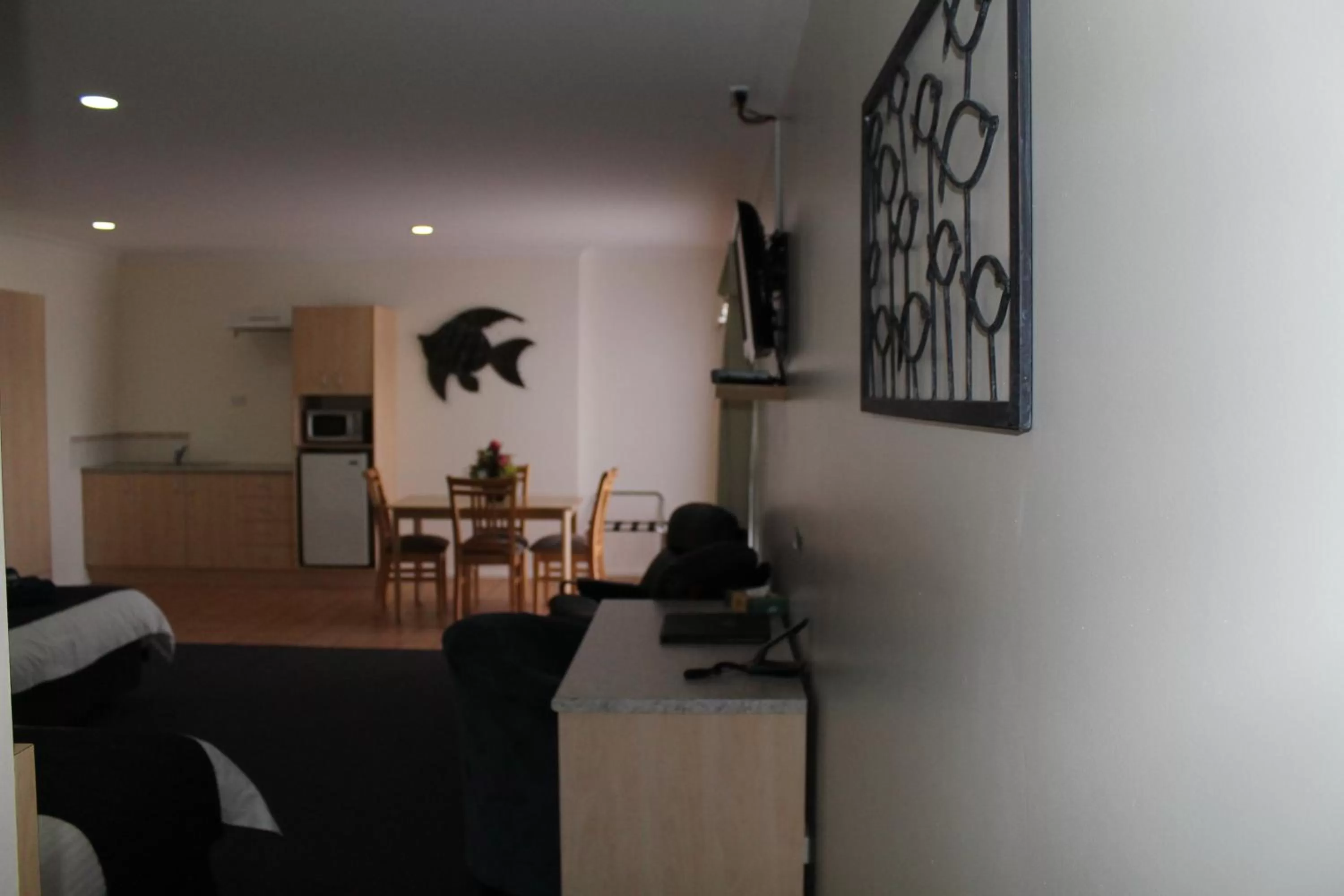 Decorative detail in Lakeview Motor Inn