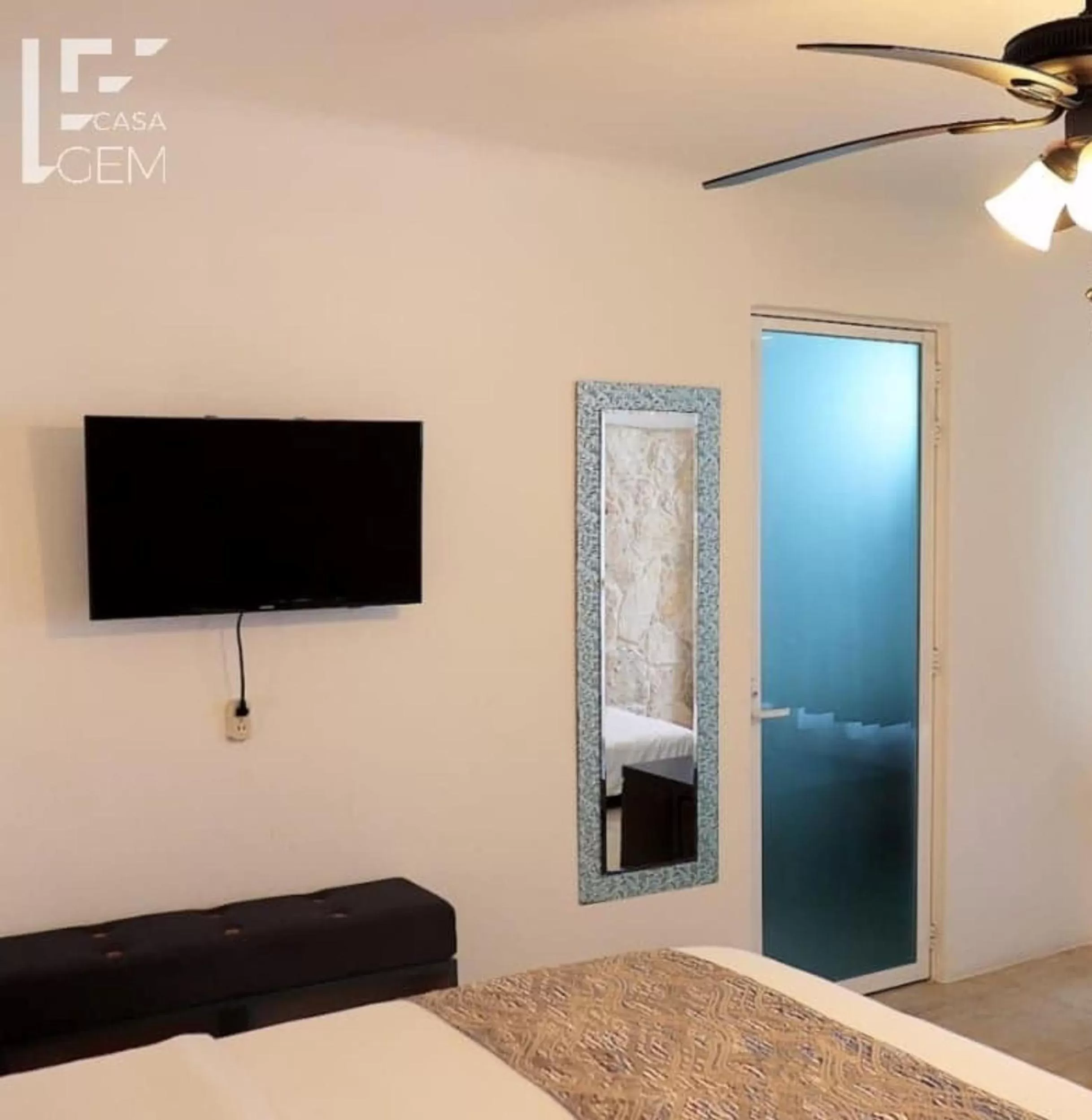 TV and multimedia, Bed in Casa Gem B&B