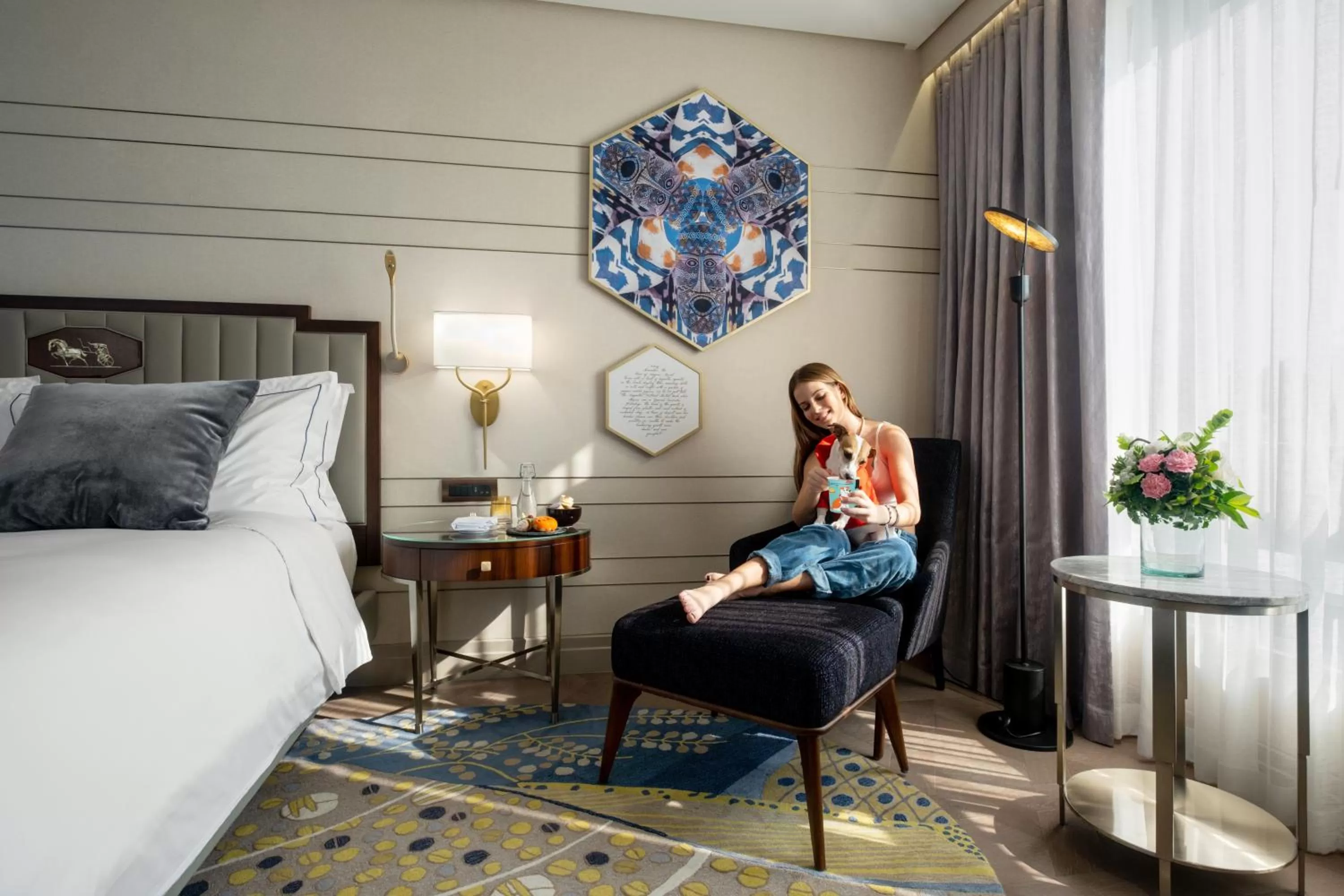 Bed in Admiral Hotel Manila - MGallery Collection