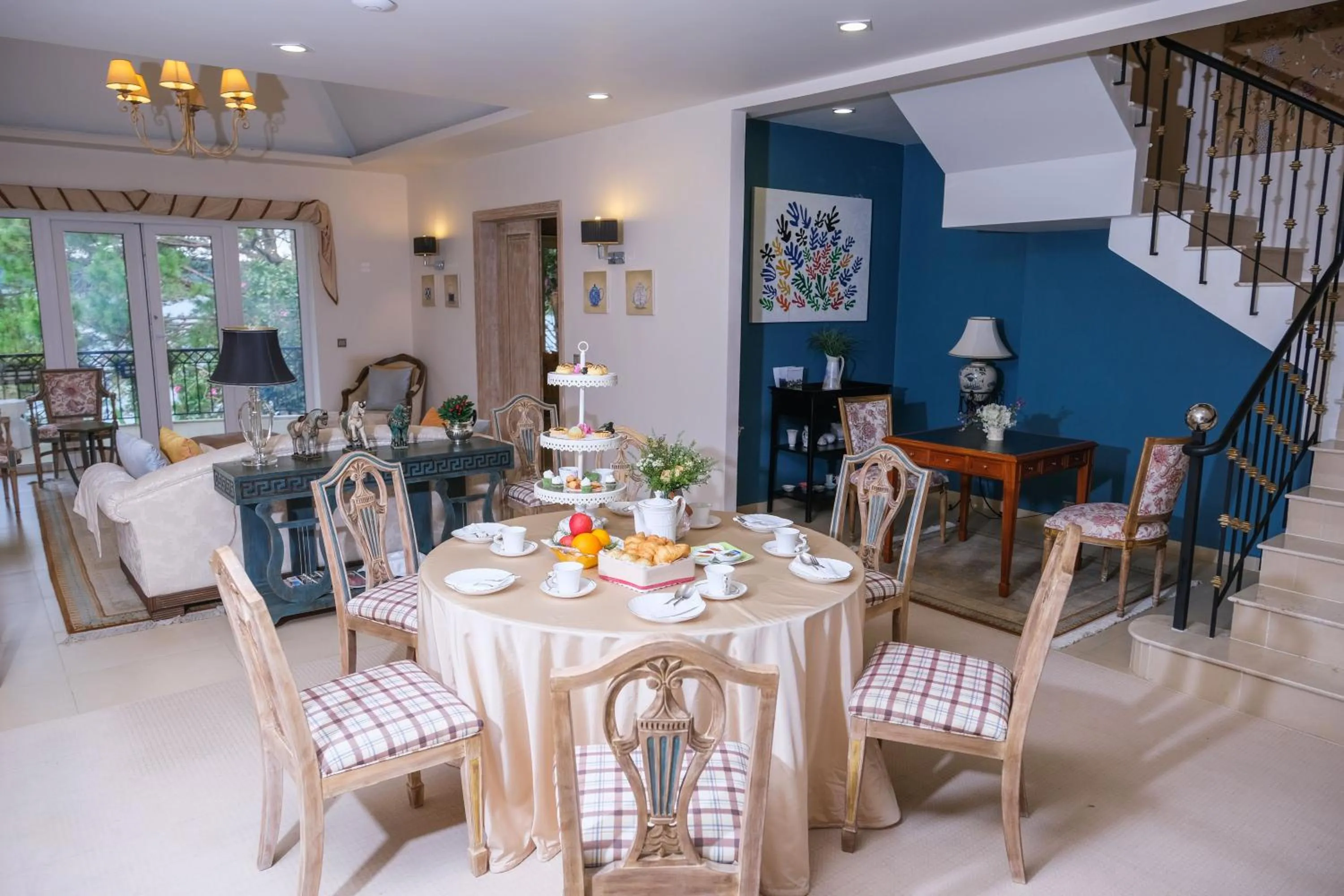 Living room in Binh An Village Resort