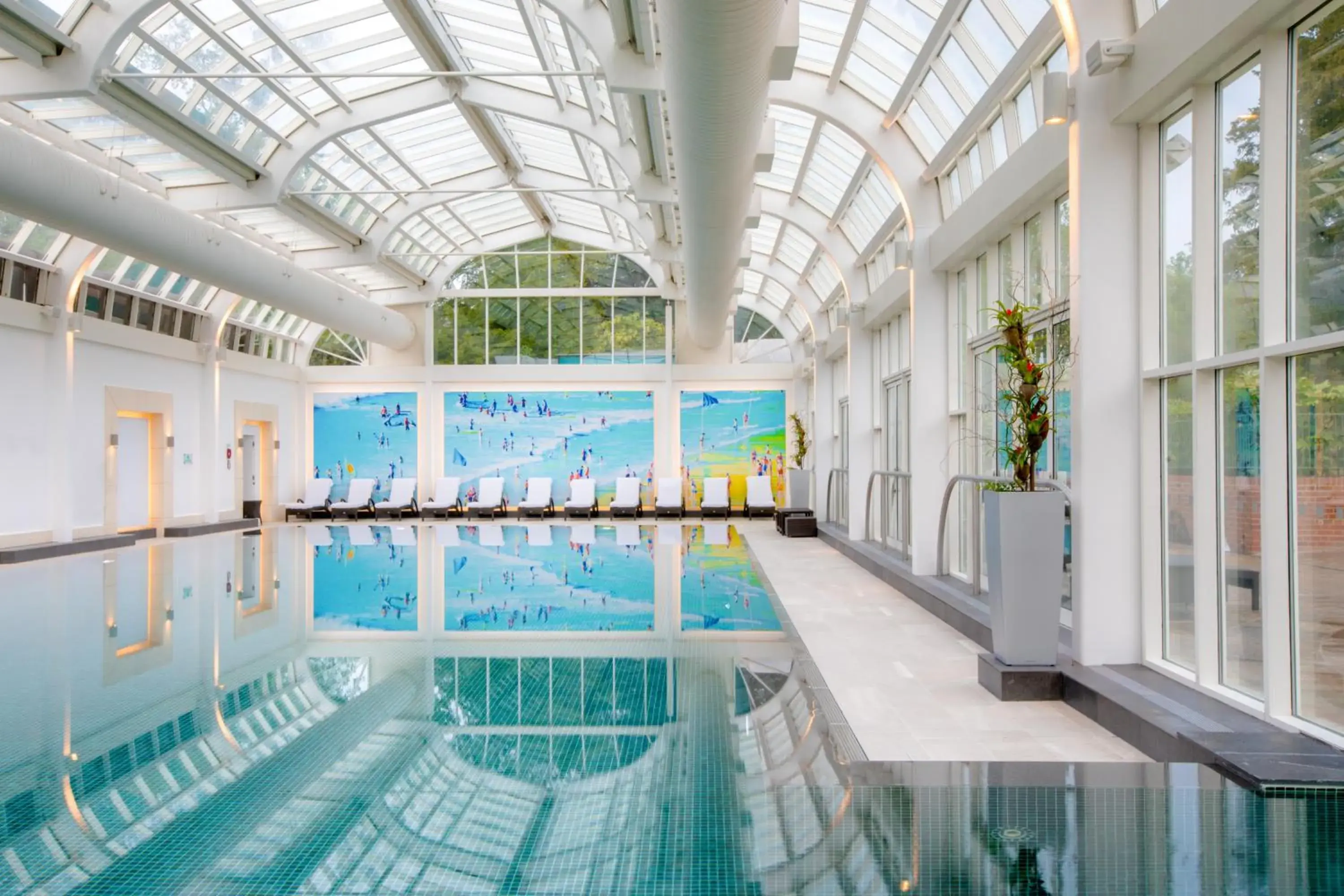 Pool view, Swimming Pool in Four Seasons Hotel Hampshire