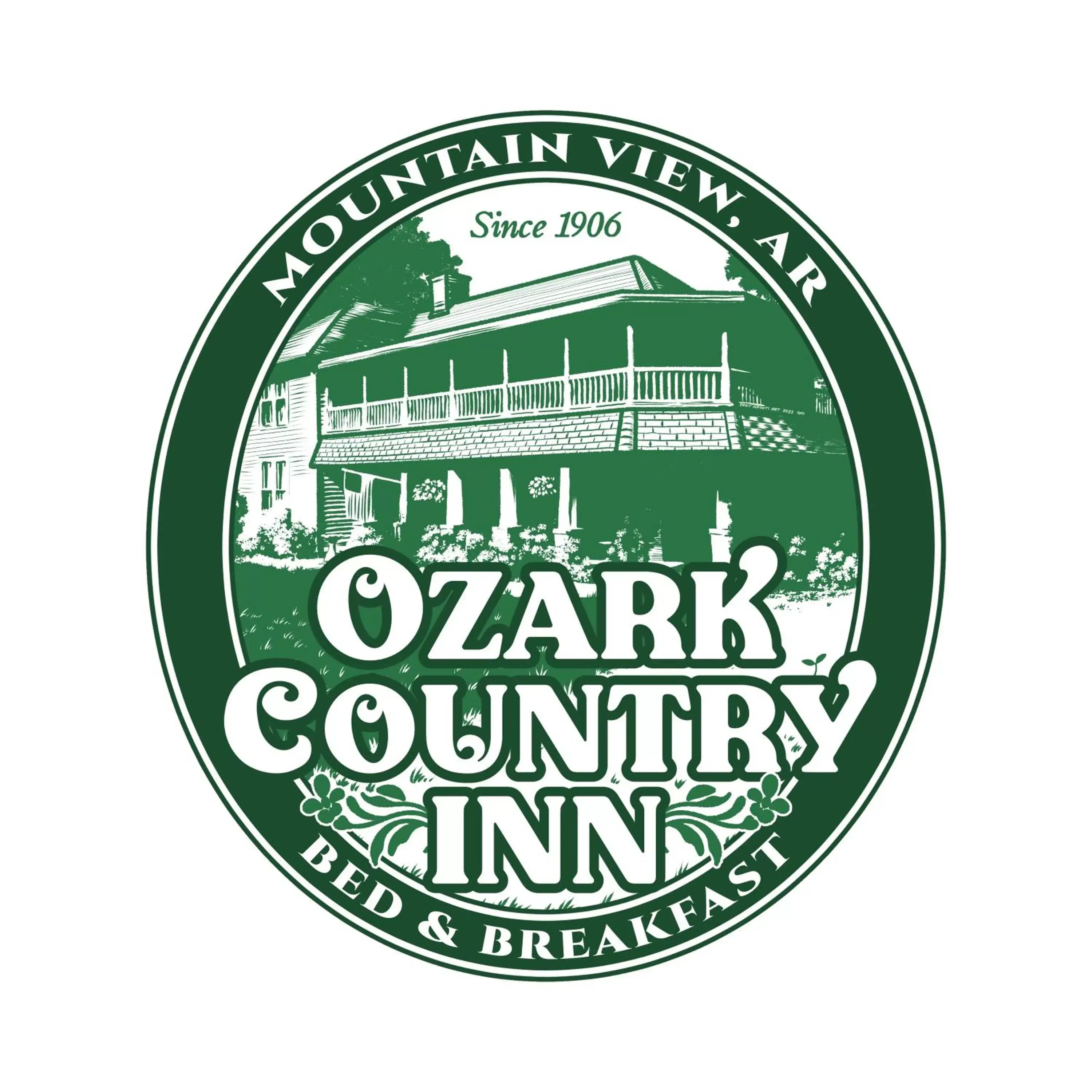 Logo/Certificate/Sign in Ozark Country Inn