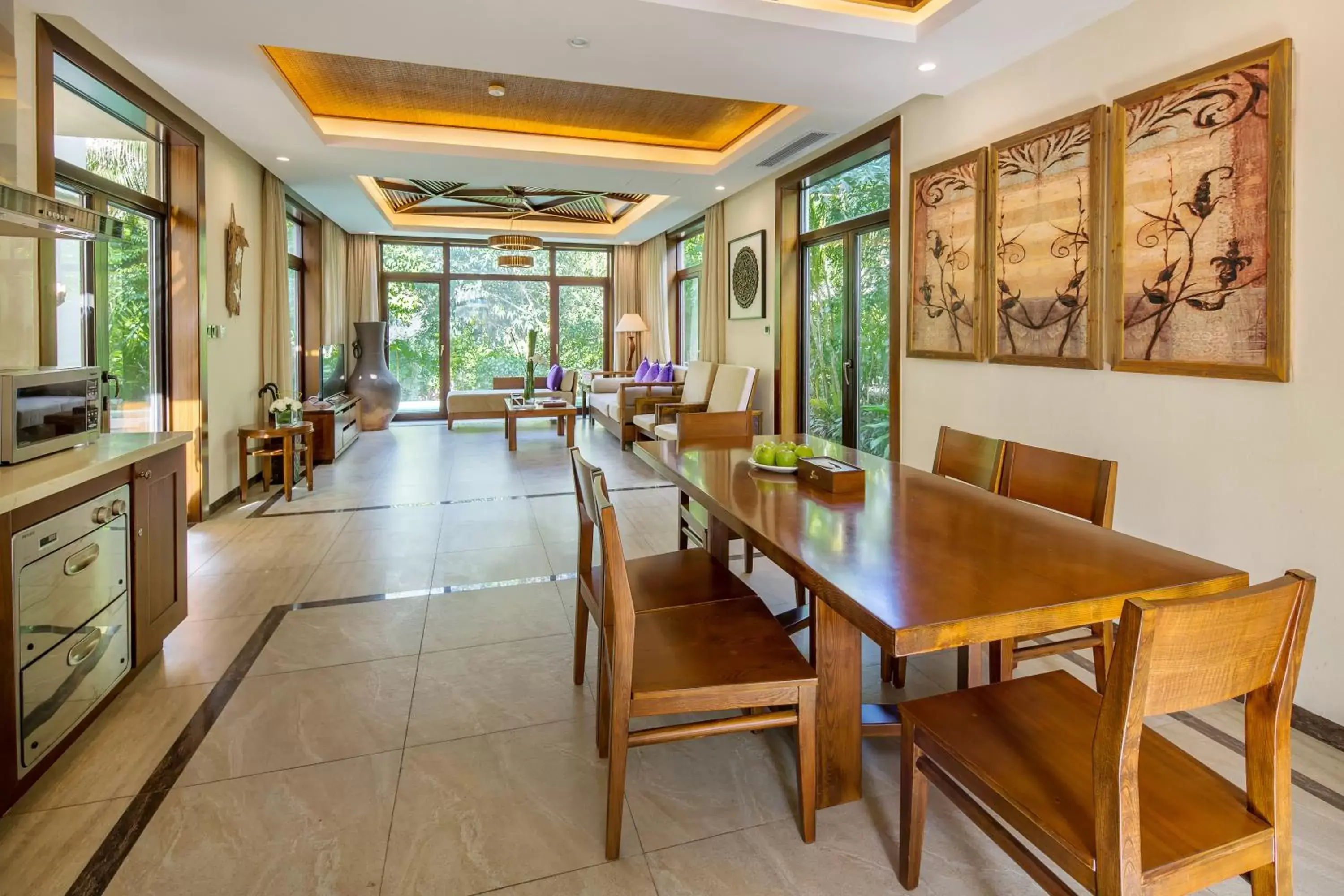 Living room, Restaurant/Places to Eat in Sanya Yalong Bay Villas & Spa