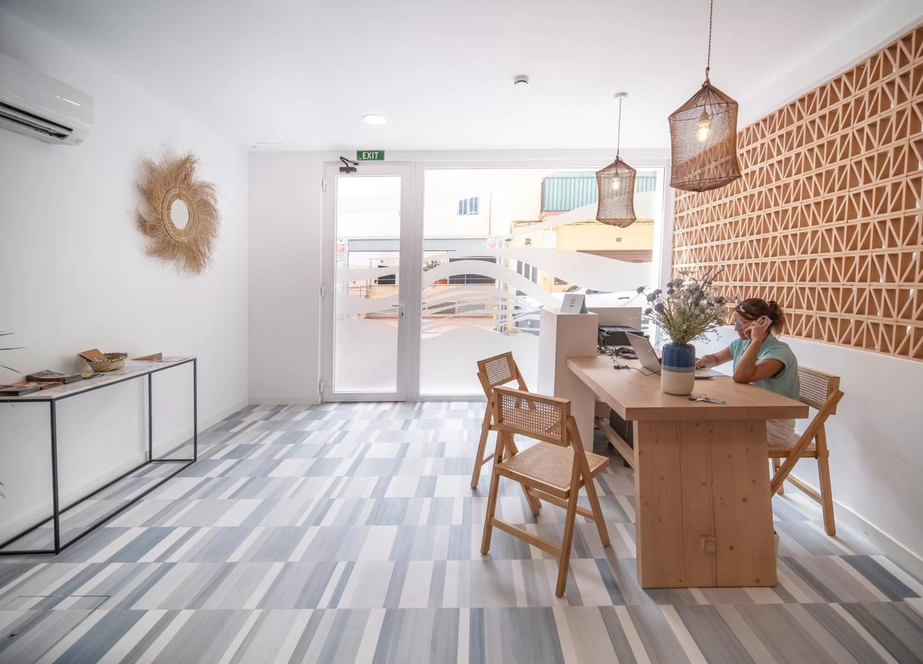 Lobby or reception in HOTEL BINI