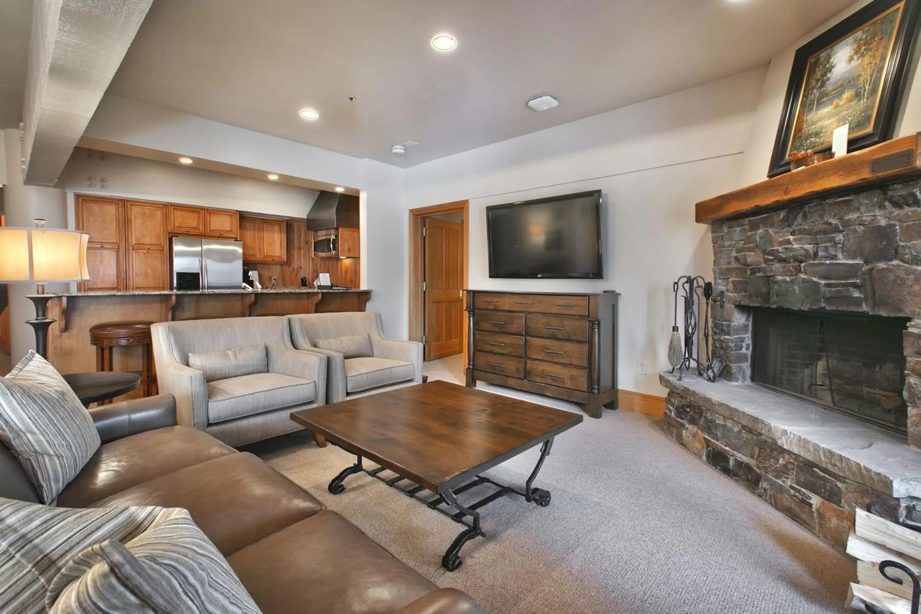 Living room, Seating Area in Stein Eriksen Lodge Deer Valley