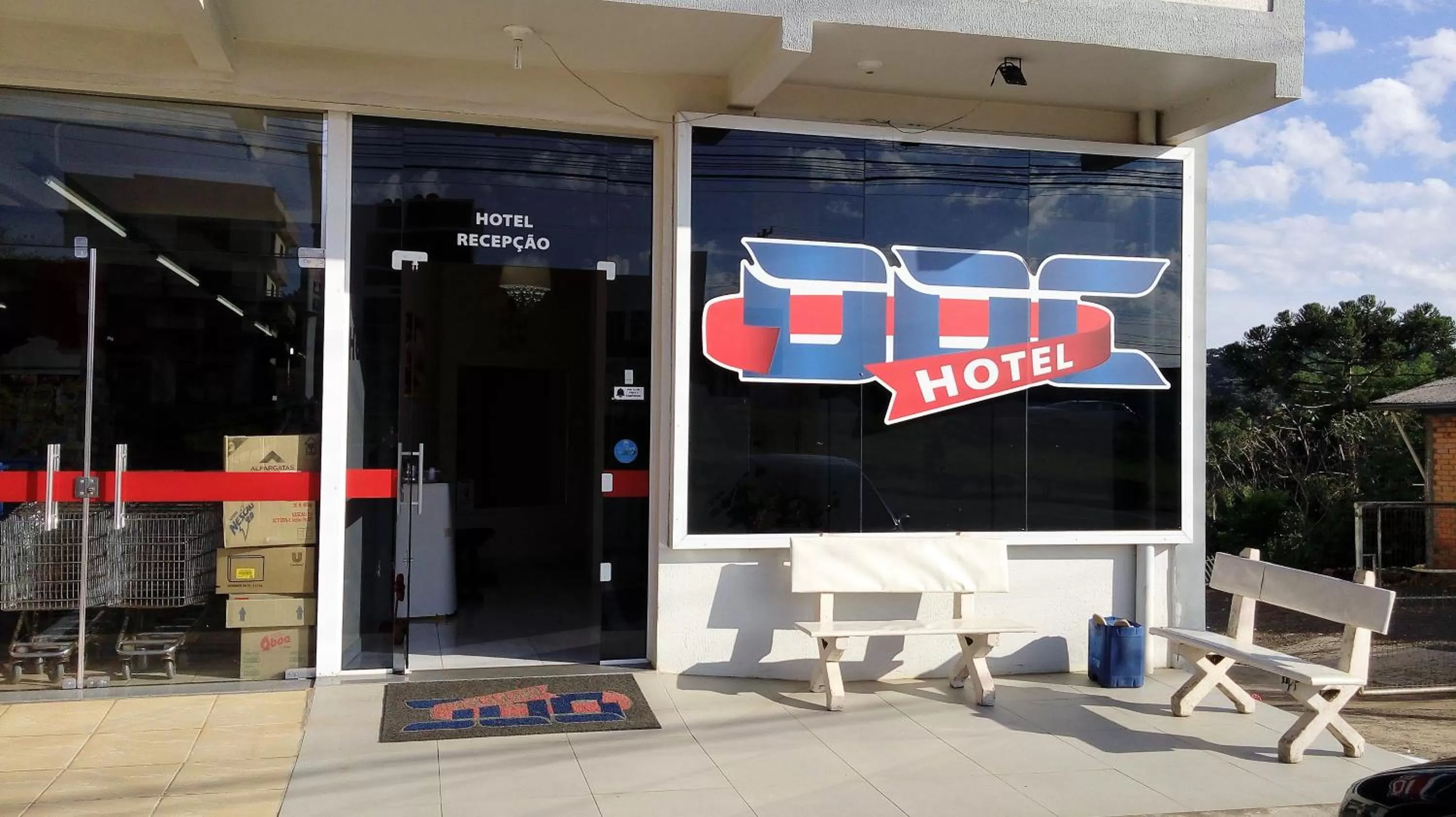 Facade/entrance in Hotel DDC