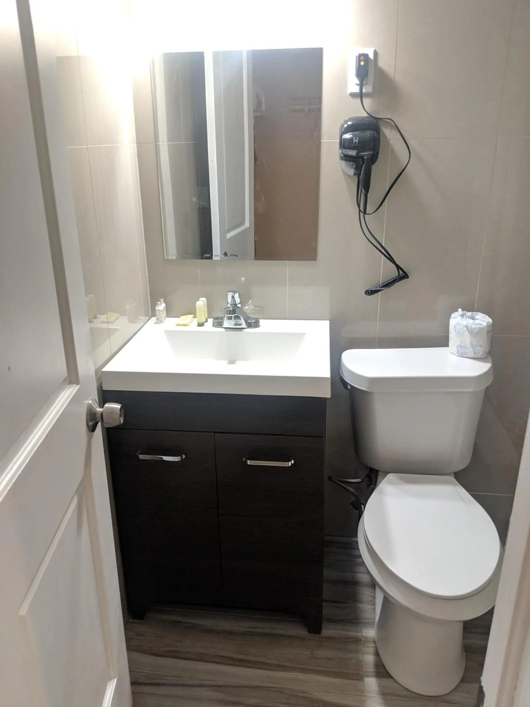 Bathroom in A-1 Budget Motel