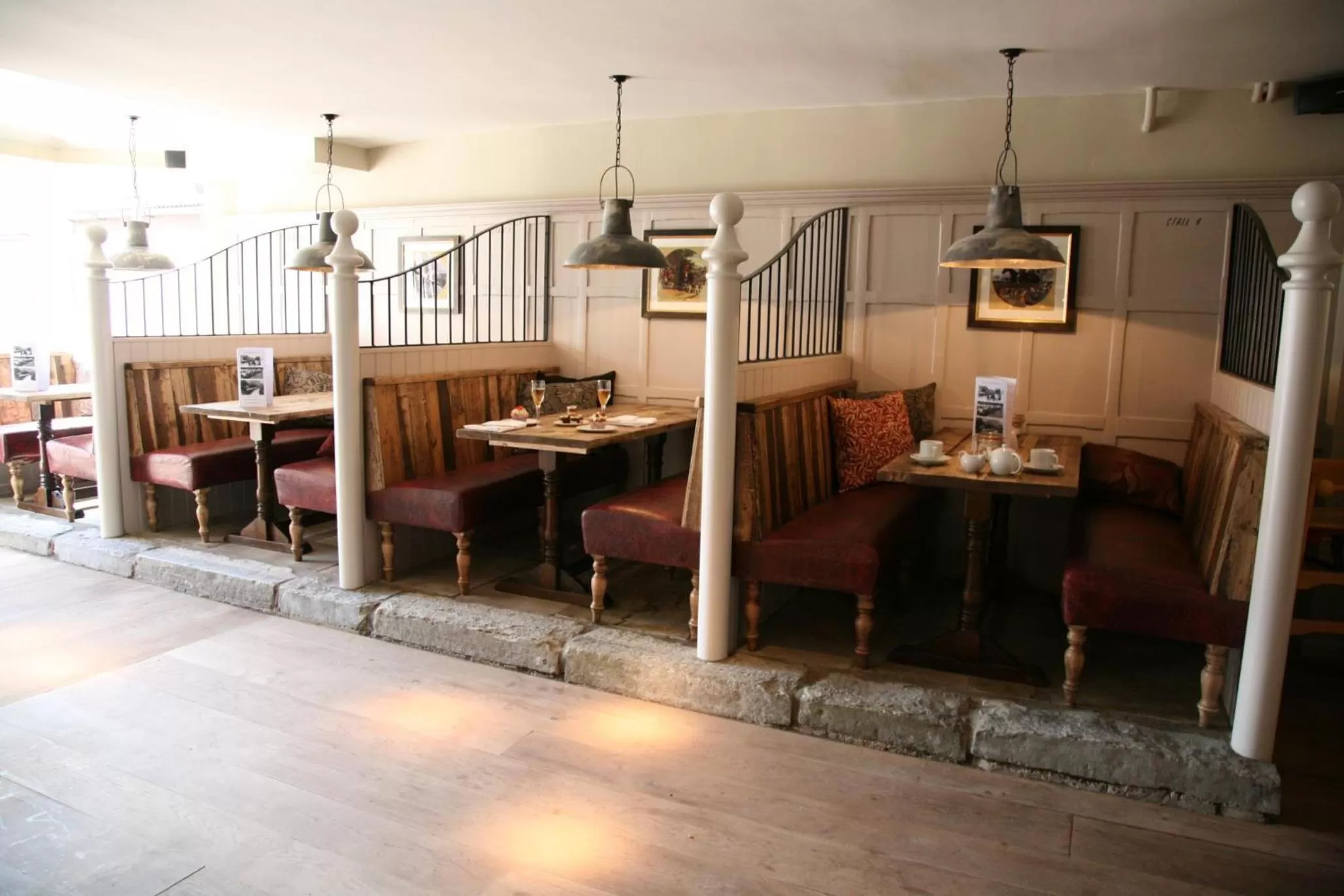 Seating area in The Swan Hotel, Alresford