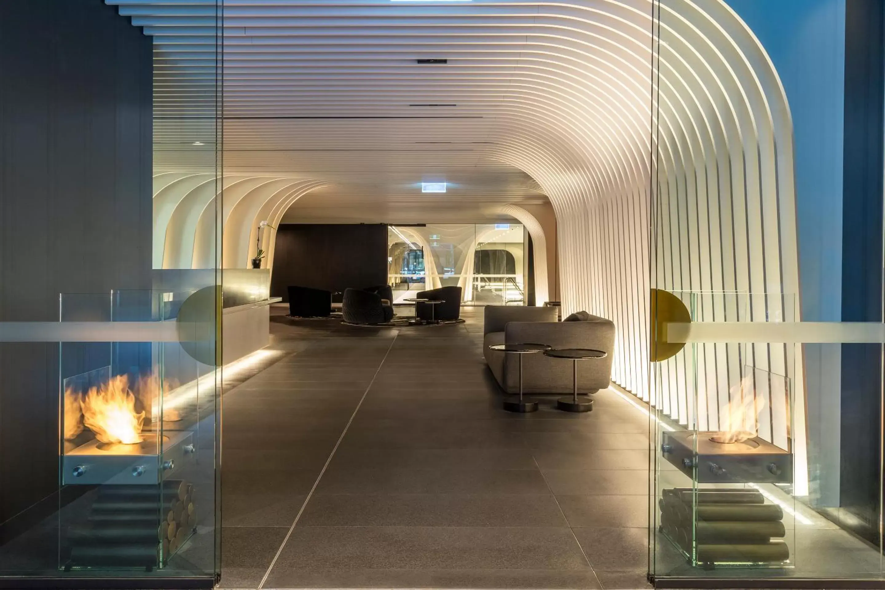 Facade/entrance, Lobby/Reception in SKYE Suites Sydney