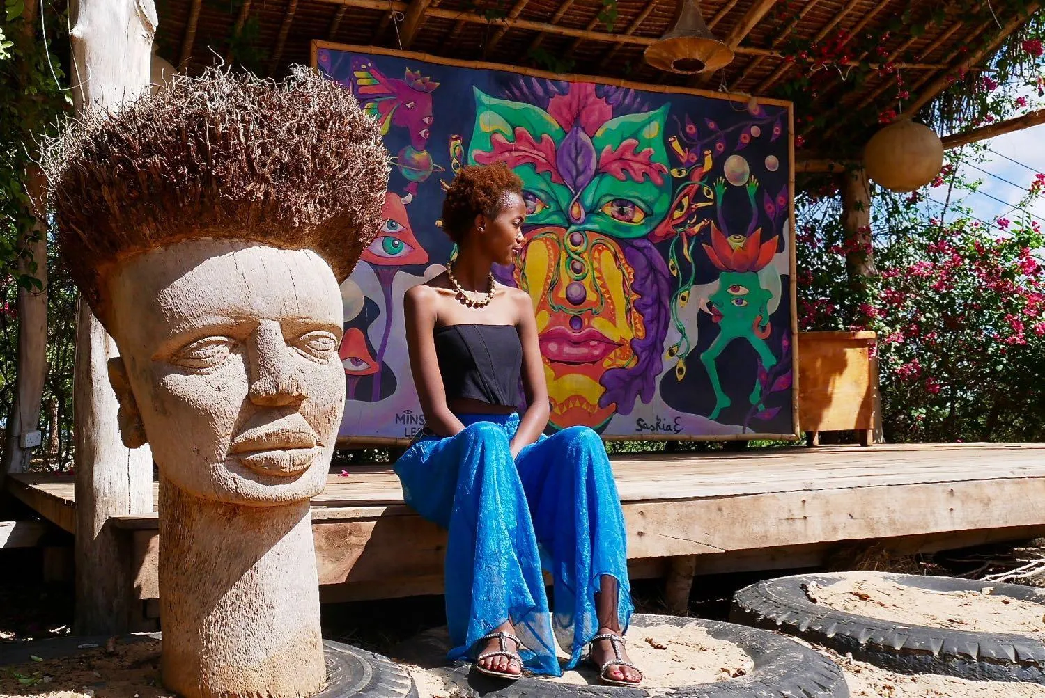 People in Distant Relatives Ecolodge & Backpackers