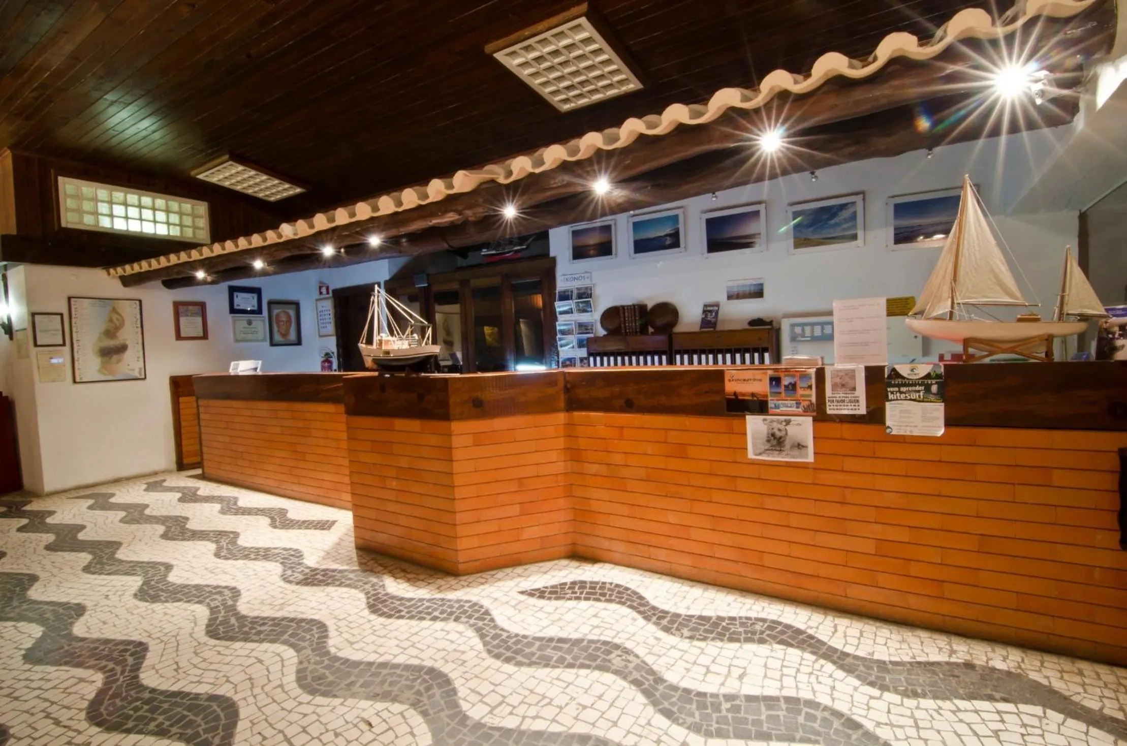 Lobby or reception in Estalagem Muchaxo Hotel