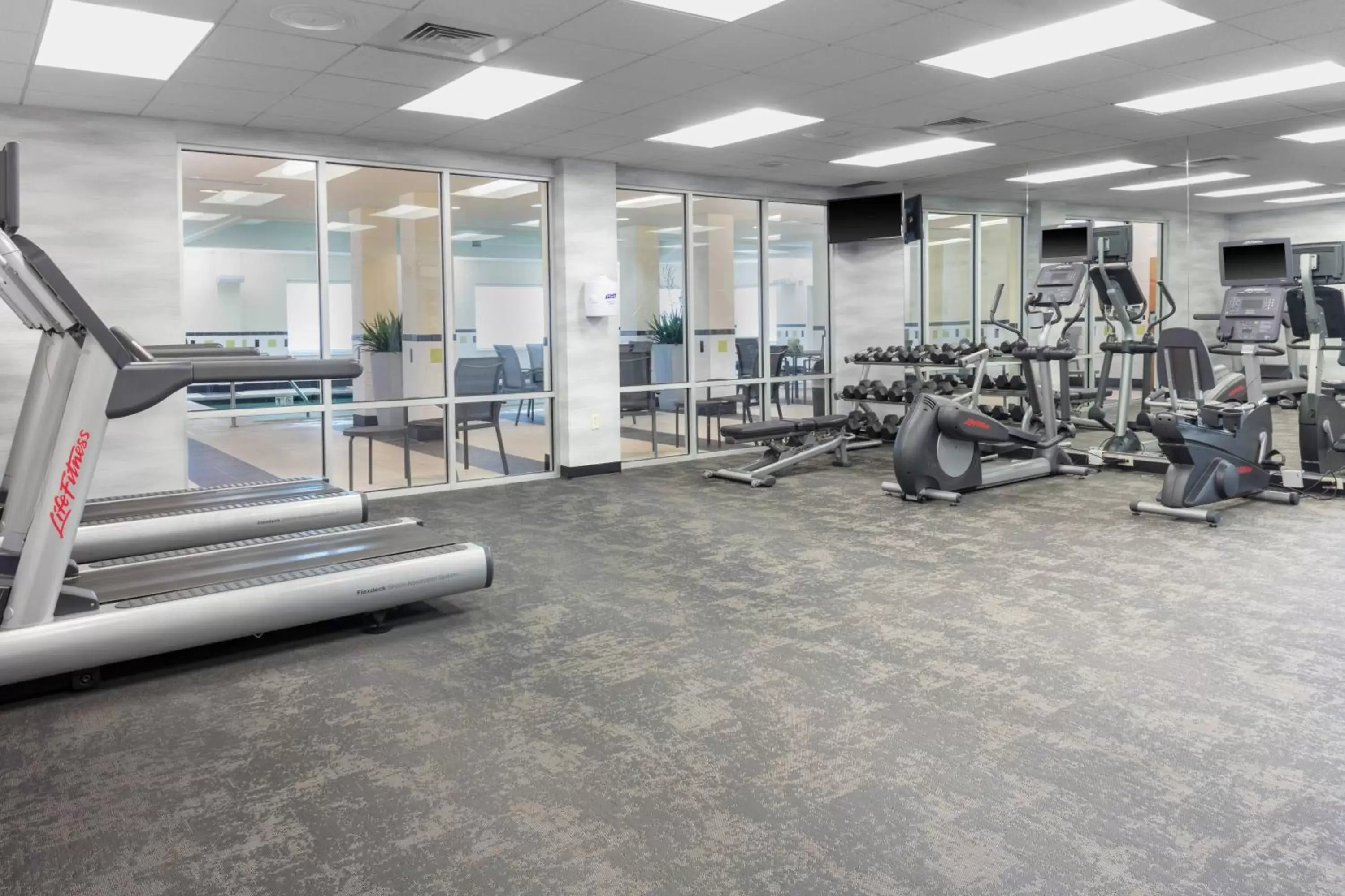 Fitness centre/facilities, Fitness Center/Facilities in Fairfield Inn & Suites by Marriott Wichita Downtown